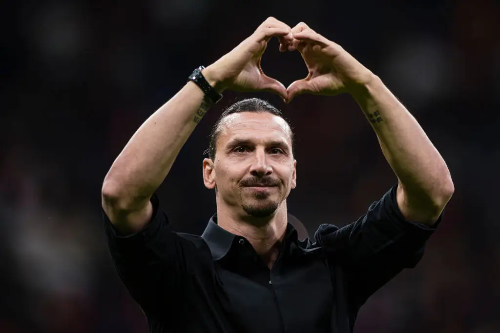 Zlatan Ibrahimovic retired from professional football in June 2023 at the age of 41. (Image: Getty)