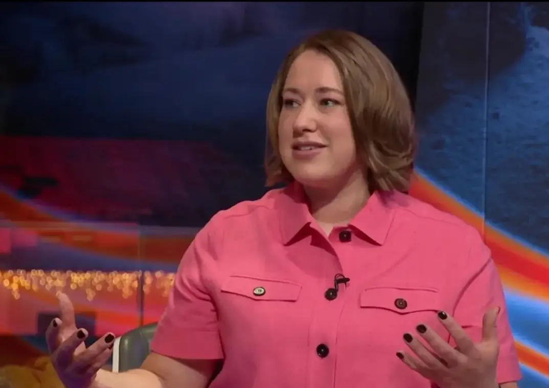 Lizzy Yarnold has provided coverage for BBC Sport (Credit:BBC)