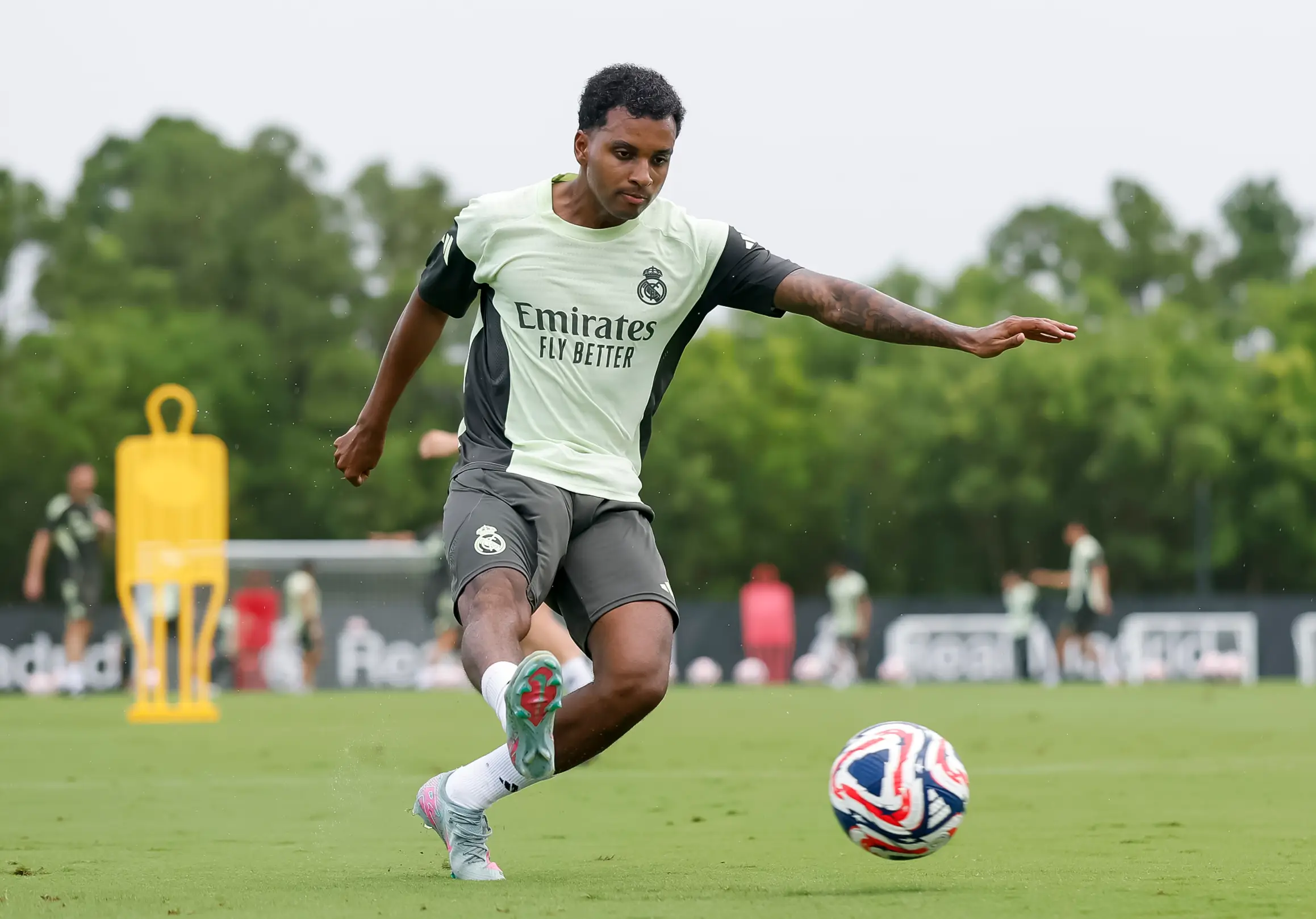 Rodrygo has been linked with a move away from Real Madrid. Image: Getty