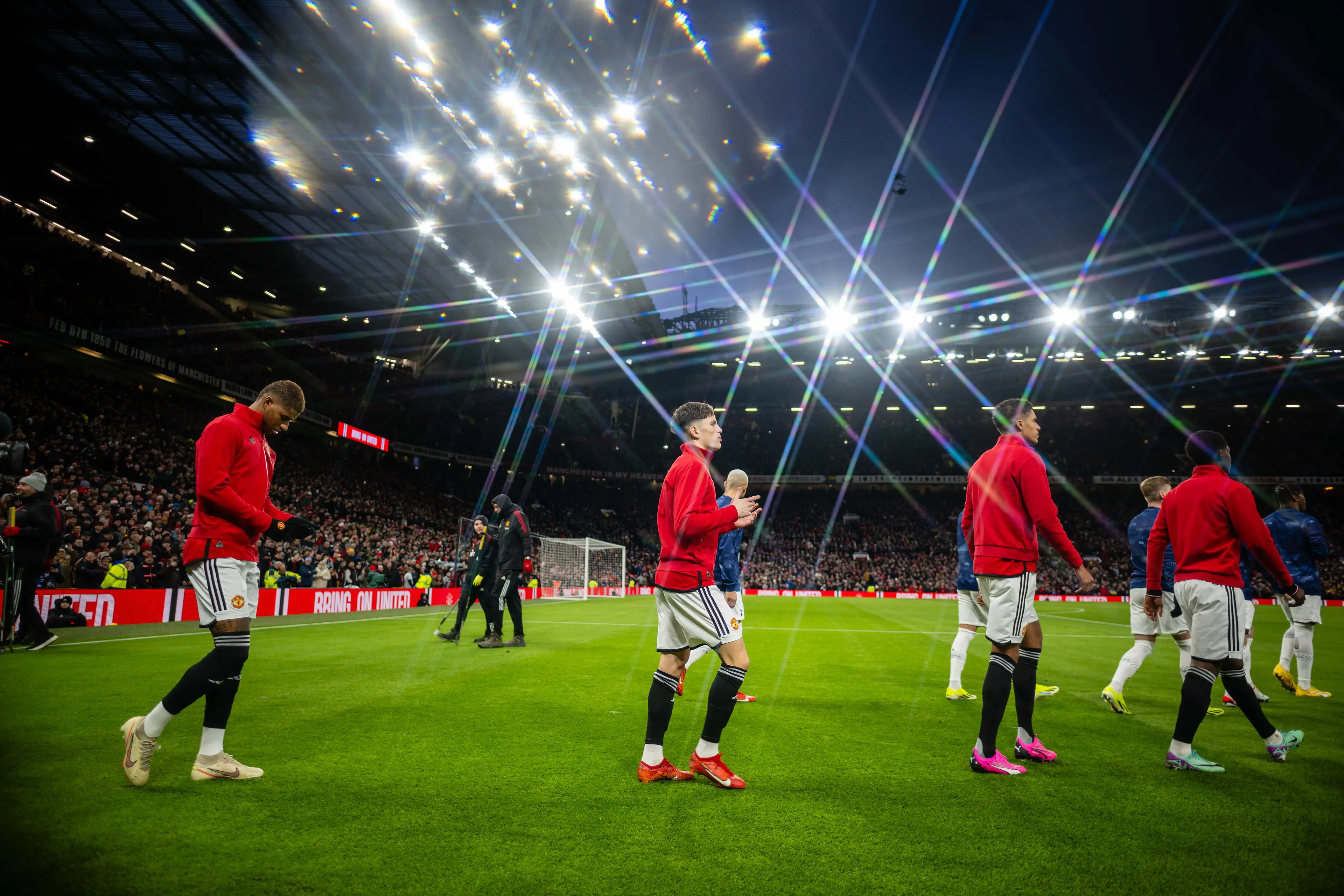 Rashford last played for United in December. Image credit: Getty