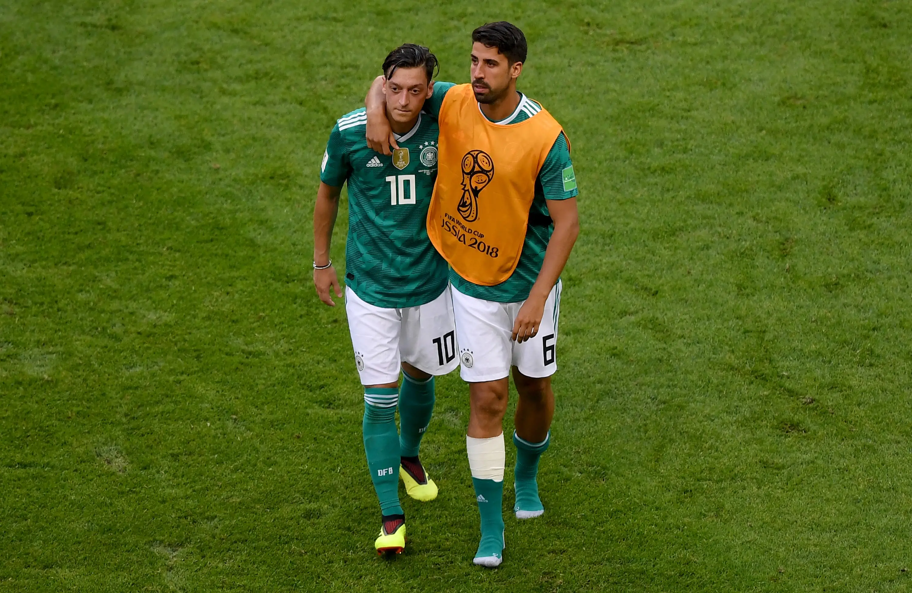 Sami Khedira waxed lyrical about former teammate Mesut Ozil. Image: Getty