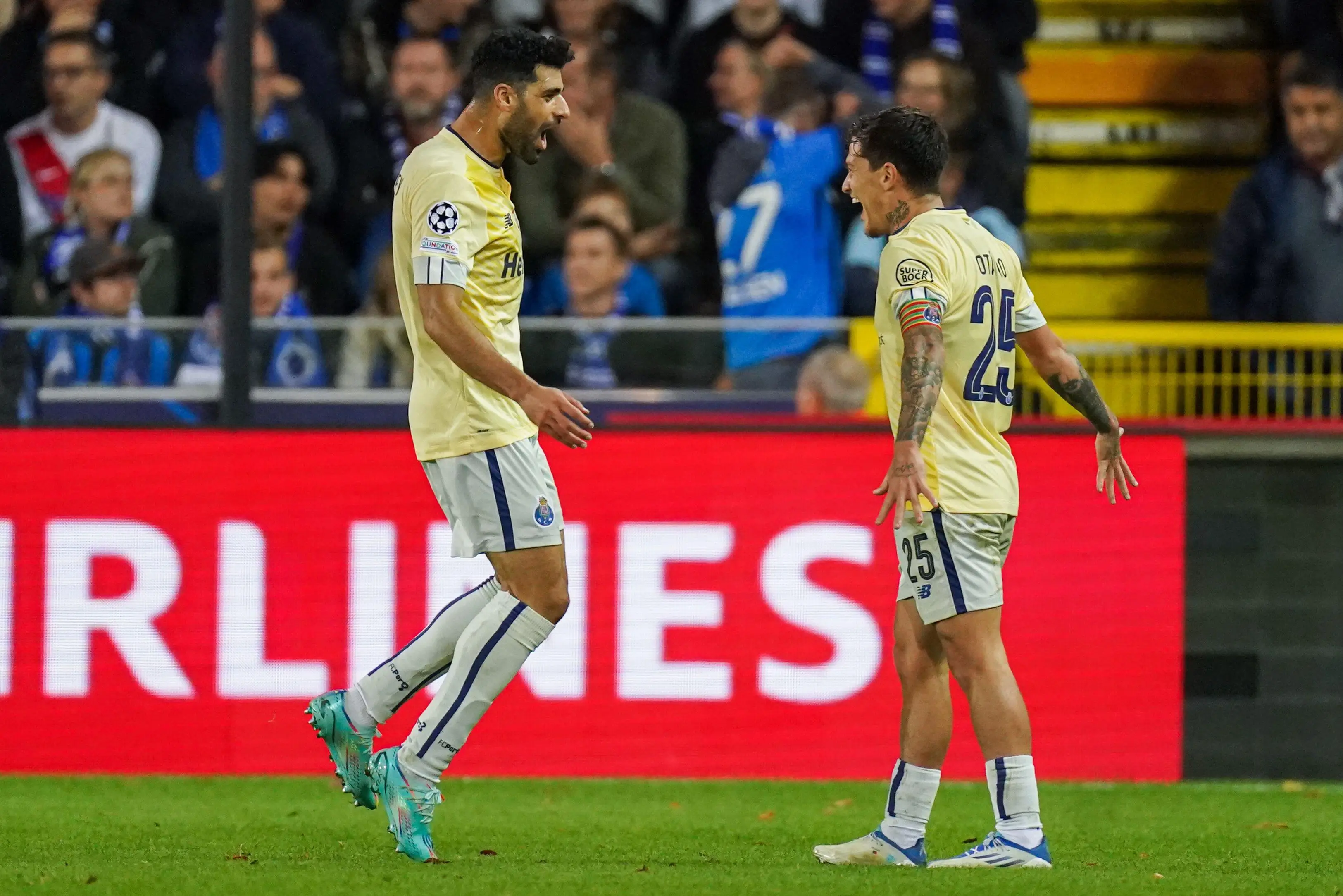Porto duo Mehdi Taremi(L) and Oatvio(R). Image
