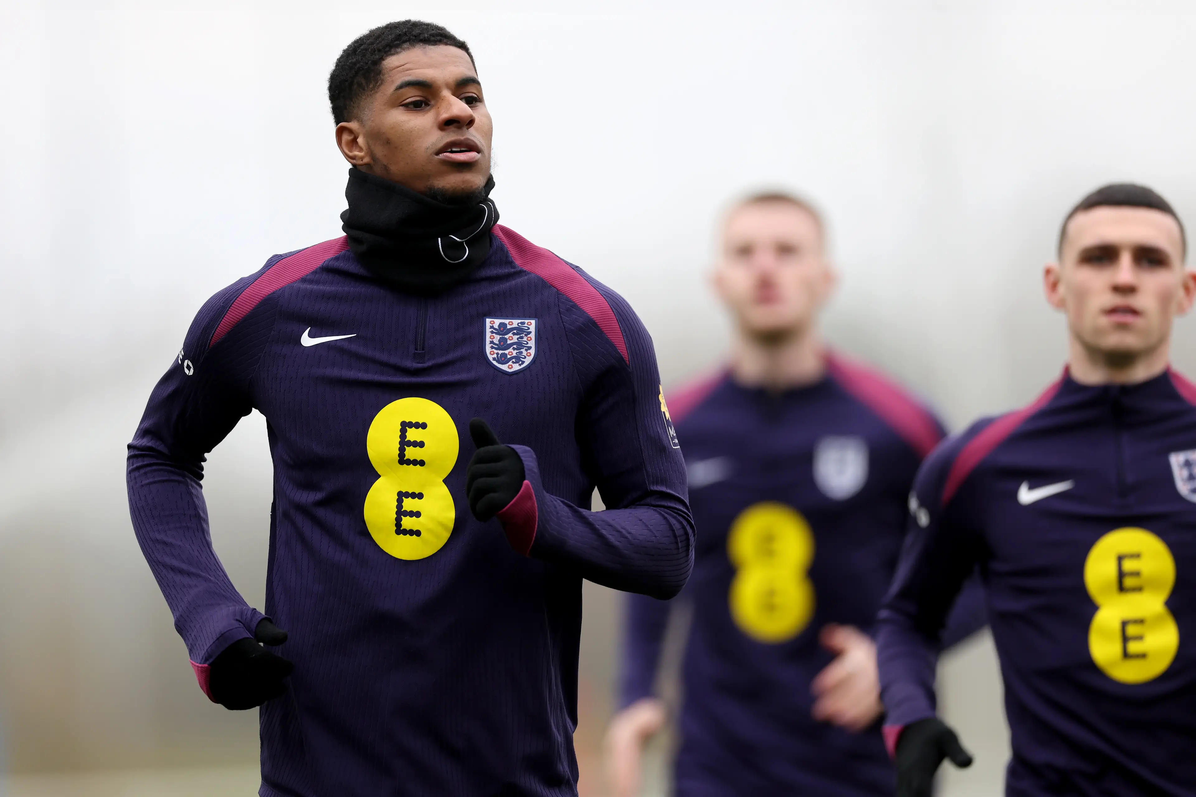 Marcus Rashford is back in the England squad under Thomas Tuchel. Image: Getty