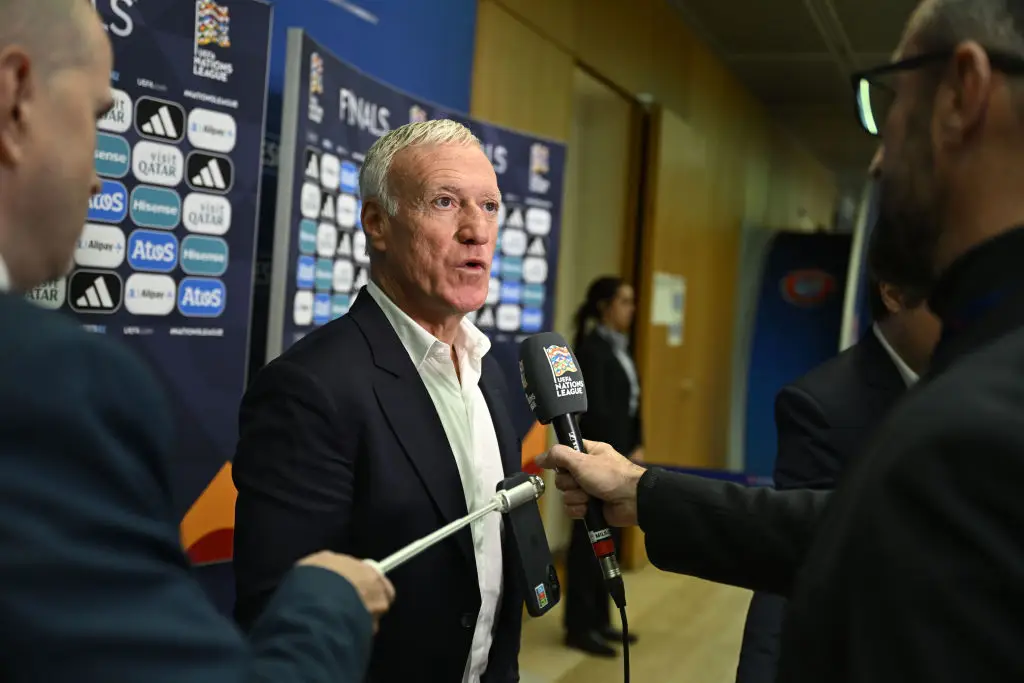 France manager Didier Deschamps will step down after the 2026 World Cup (Image: Getty)