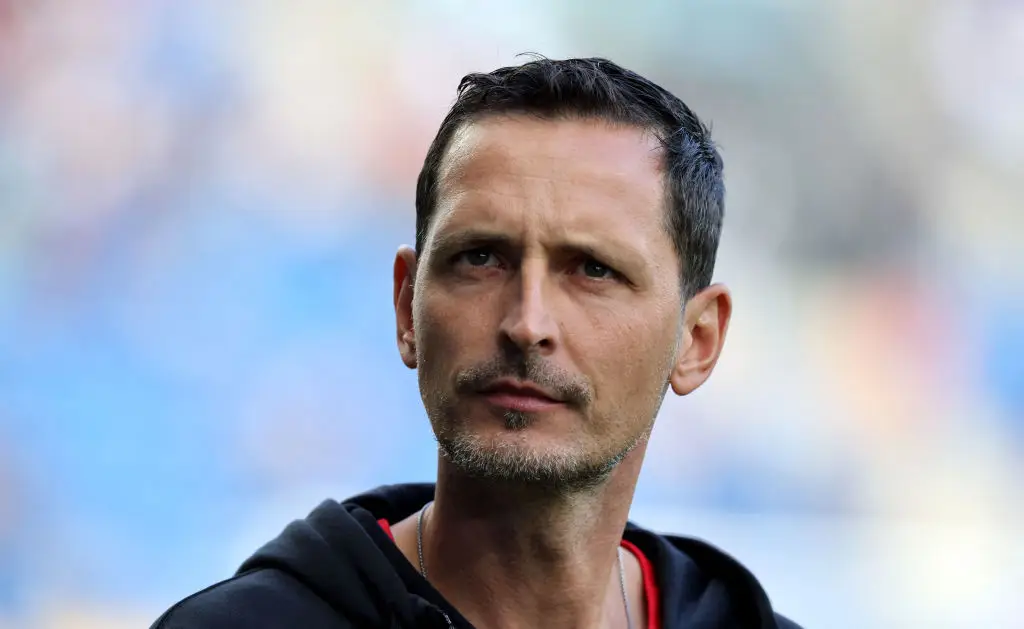 Frankfurt boss Dino Topmoller says he wants to manage United (Image: Getty)