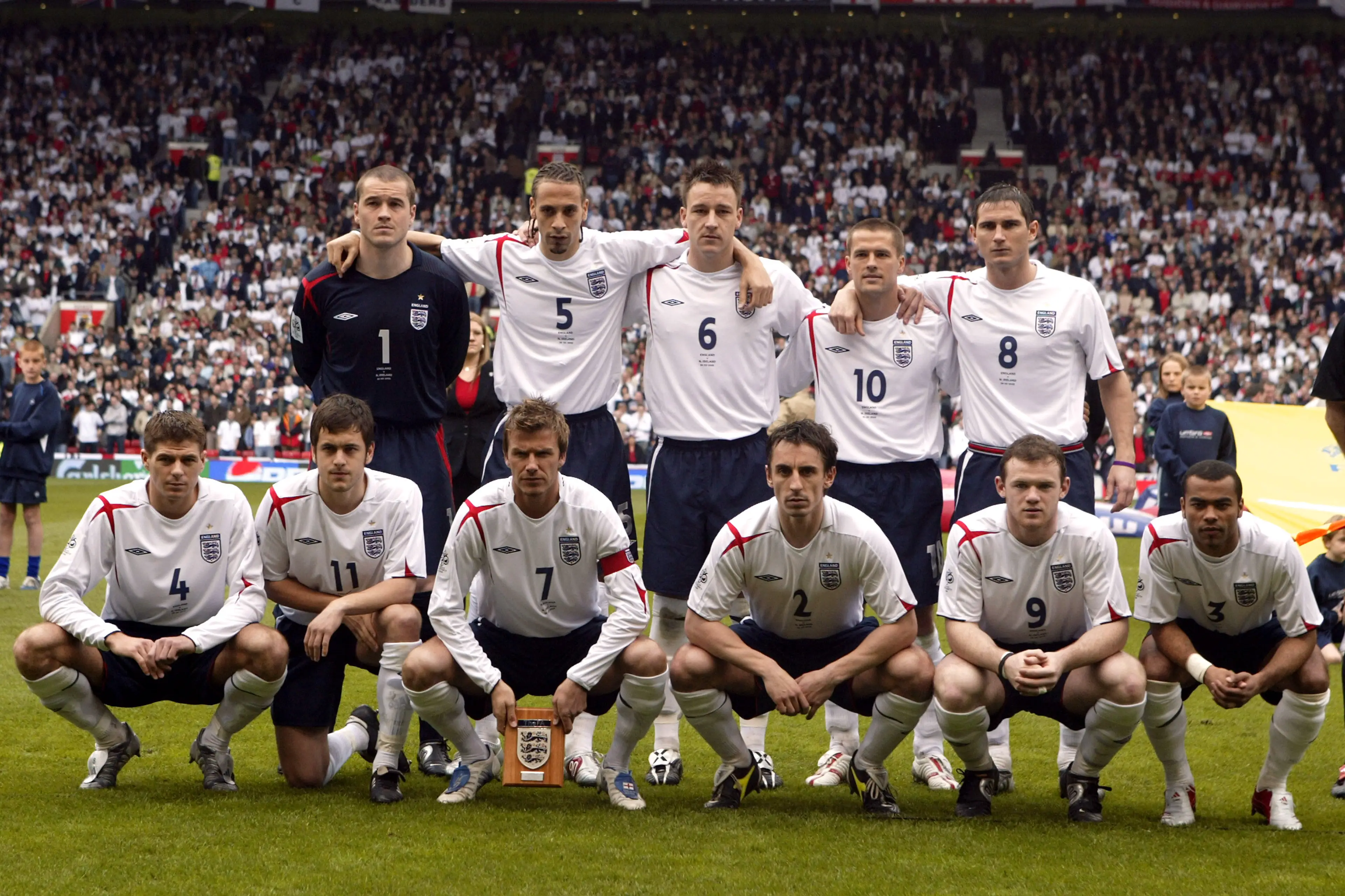 Sven-Goran Eriksson failed to lead England’s so-called ‘Golden Generation’ to any major silverware.
