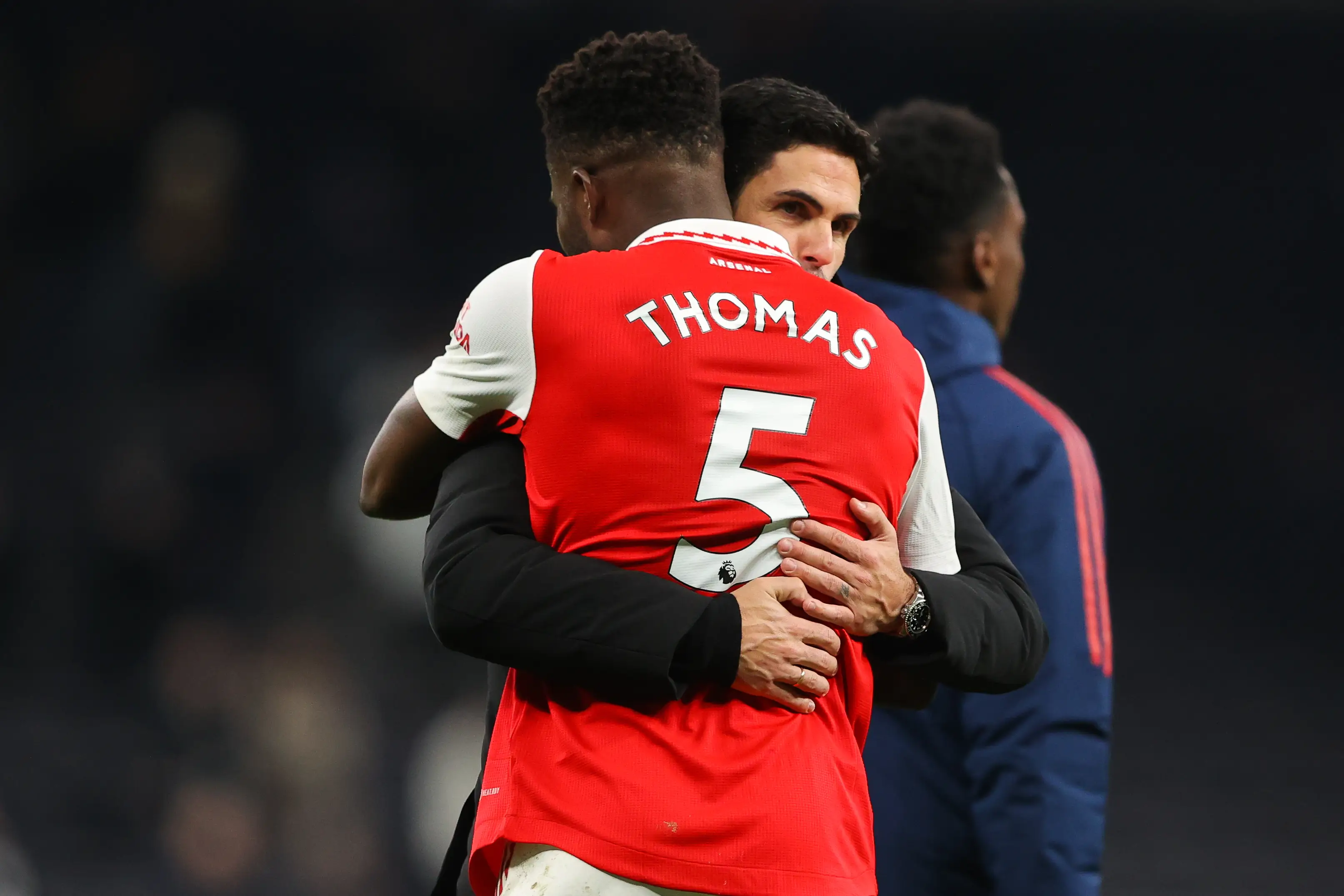 Thomas Partey was booked at the Bernabeu (Getty)