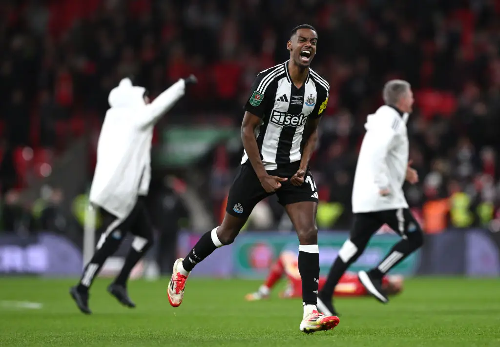 Alexander Isak has bagged 19 goals across 25 Premier League appearances for Eddie Howe's side this season. (Image: Getty)