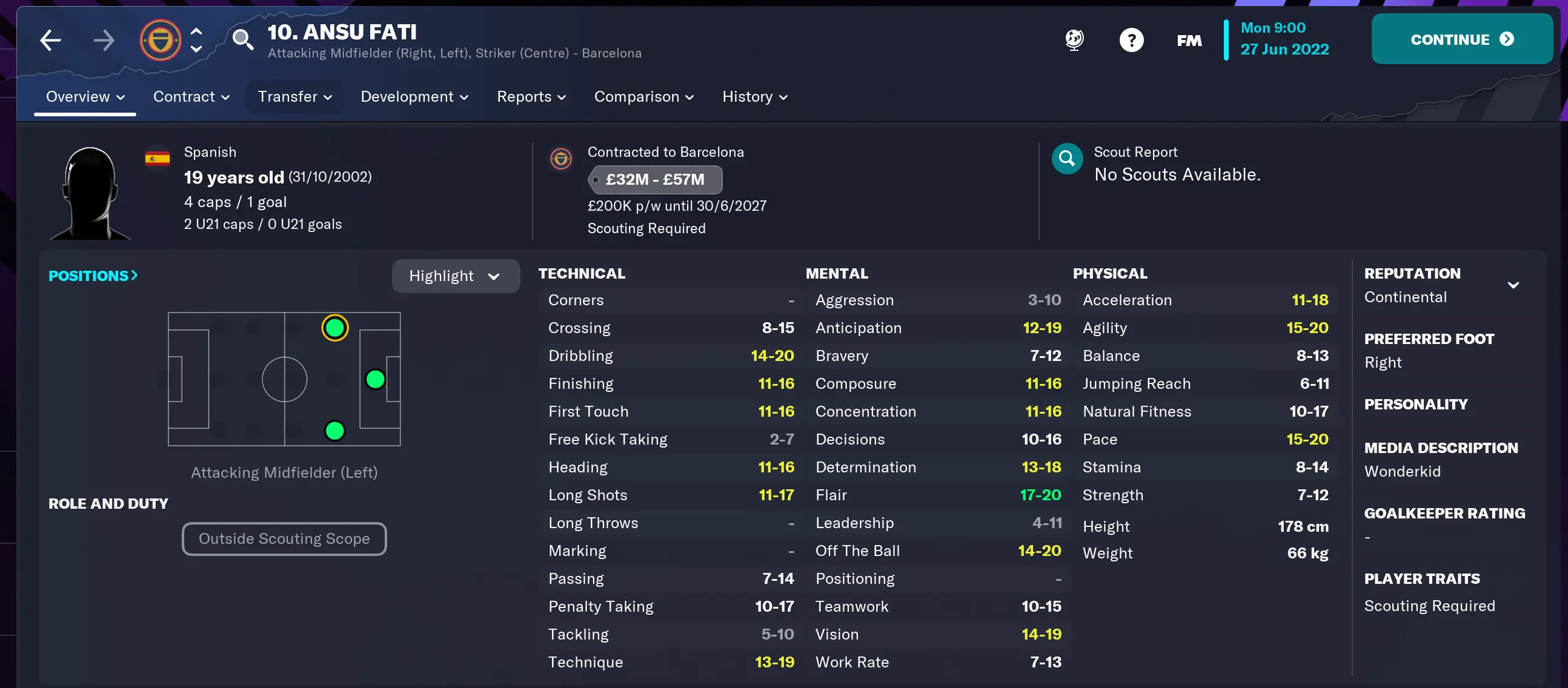 Image credit: Football Manager 2023 beta
