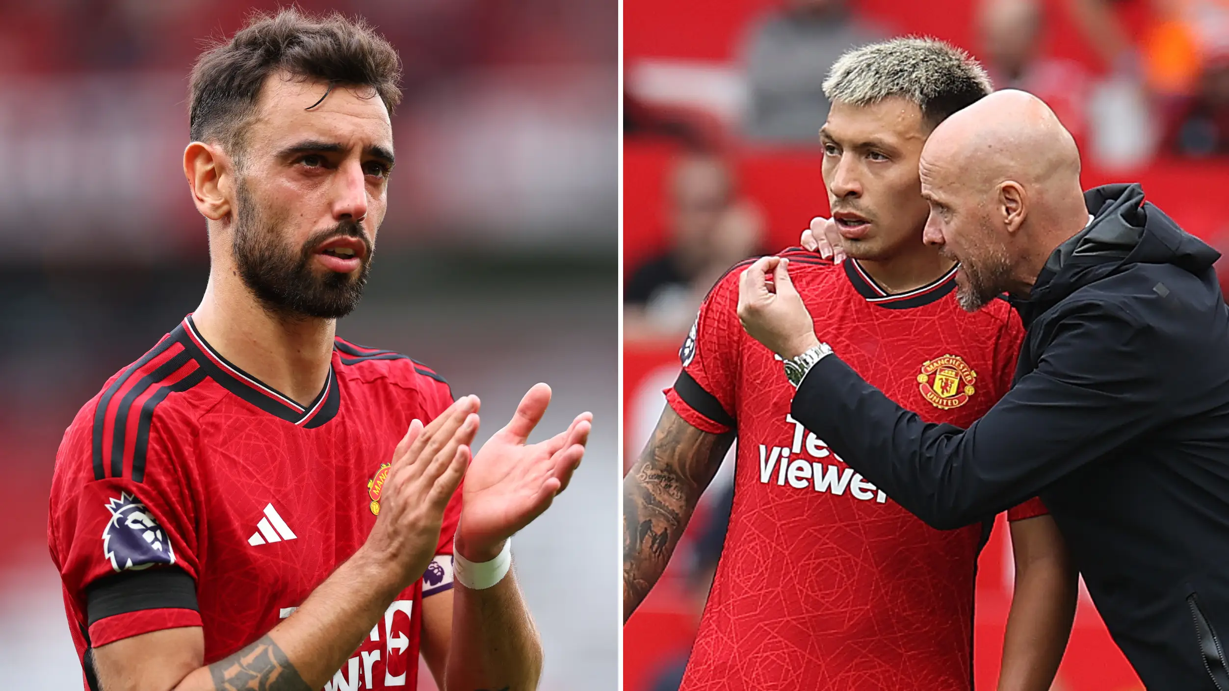 Four Man United stars involved in furious bust-up after Brighton defeat