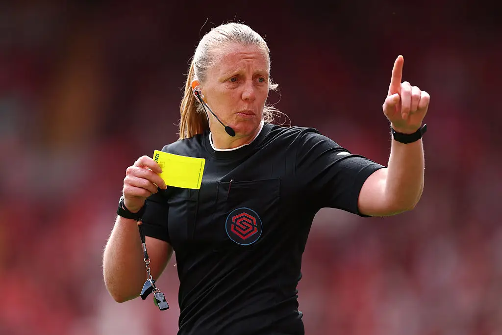 WSL referee Lisa Benn (Credit:Getty)