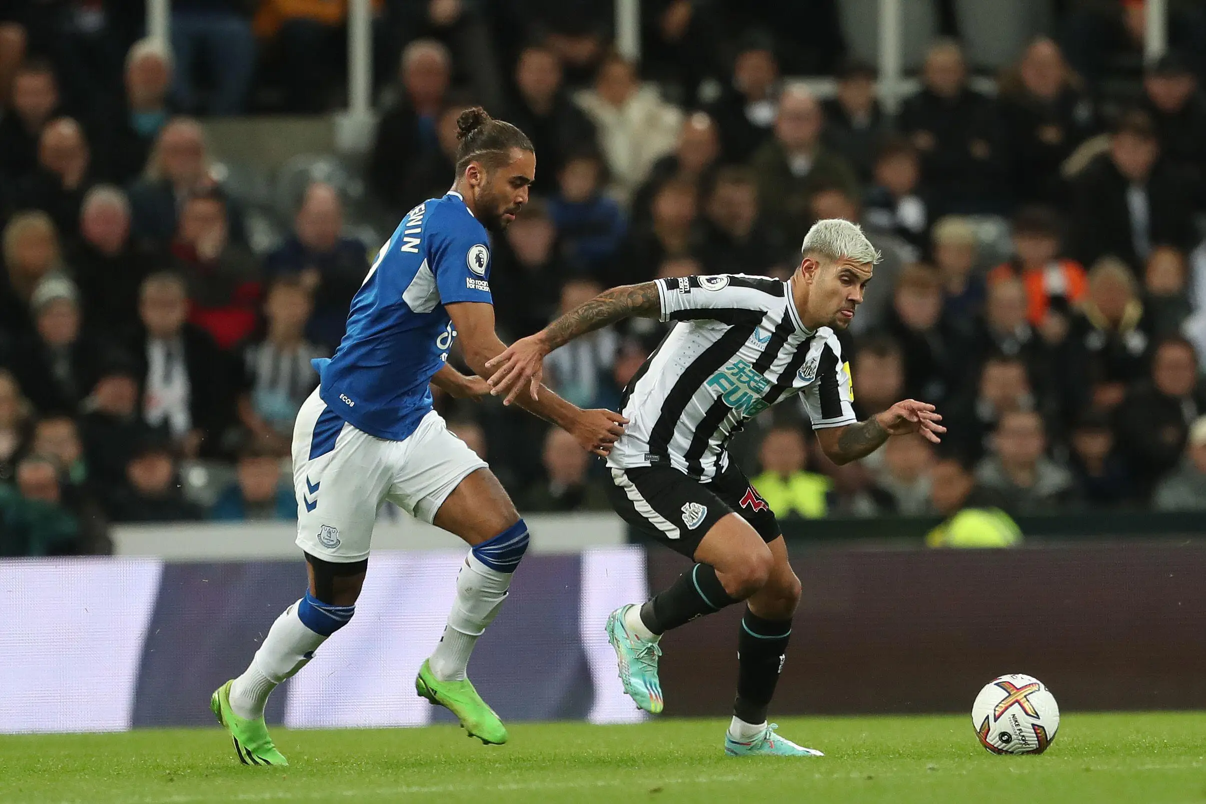 Bruno Guimaraes in Premier League action. (Alamy)