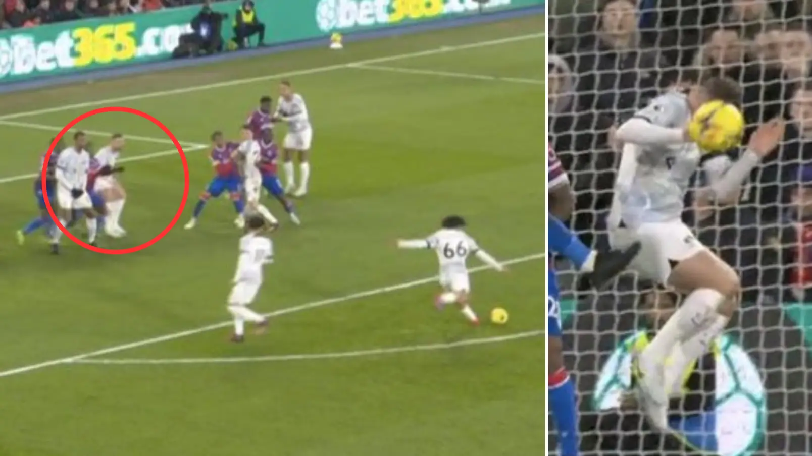 Jordan Henderson BLOCKS Trent Alexander-Arnold's free-kick, stops an almost certain goal