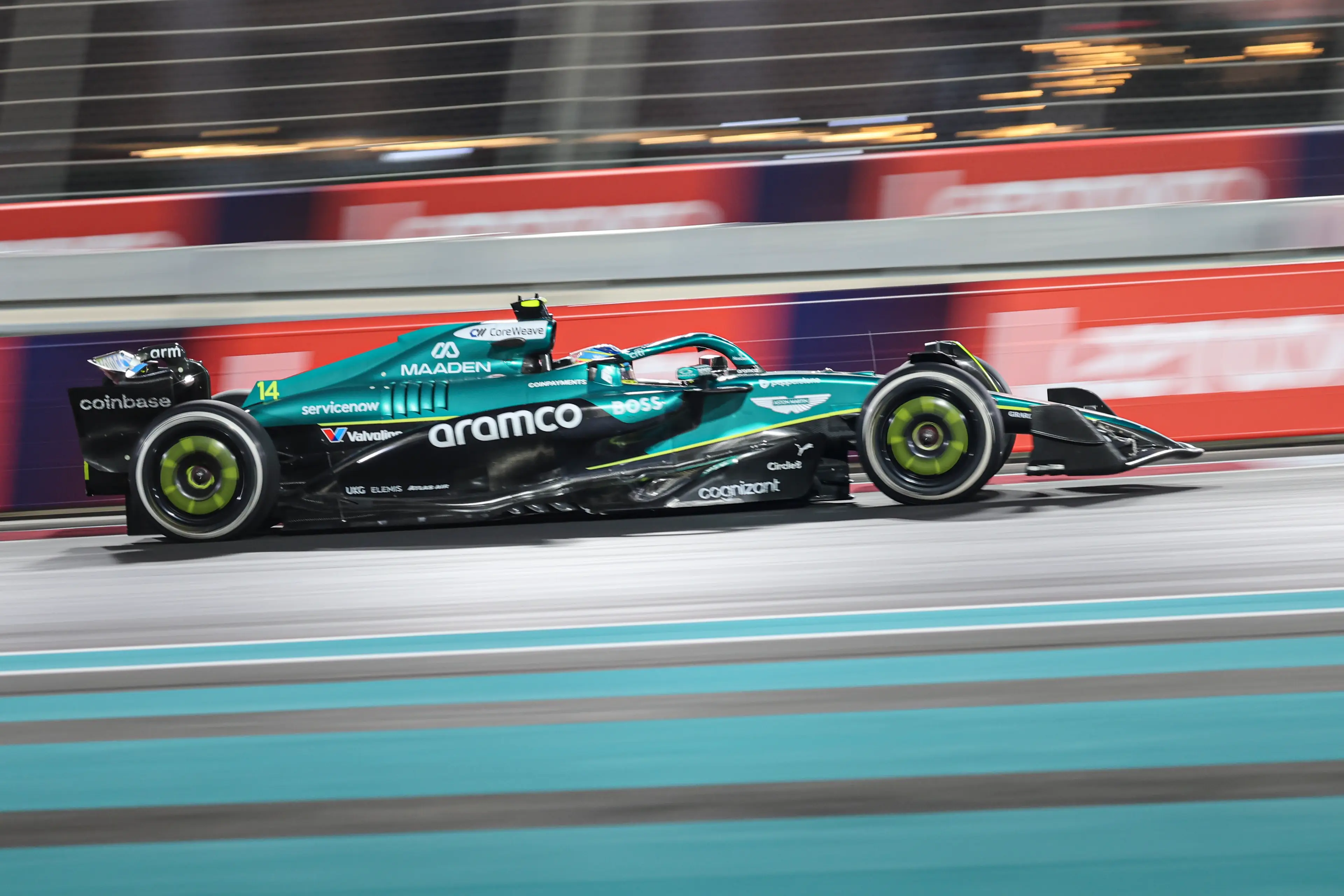 Fernando Alonso's 2025 Aston Martin (credit: getty)  