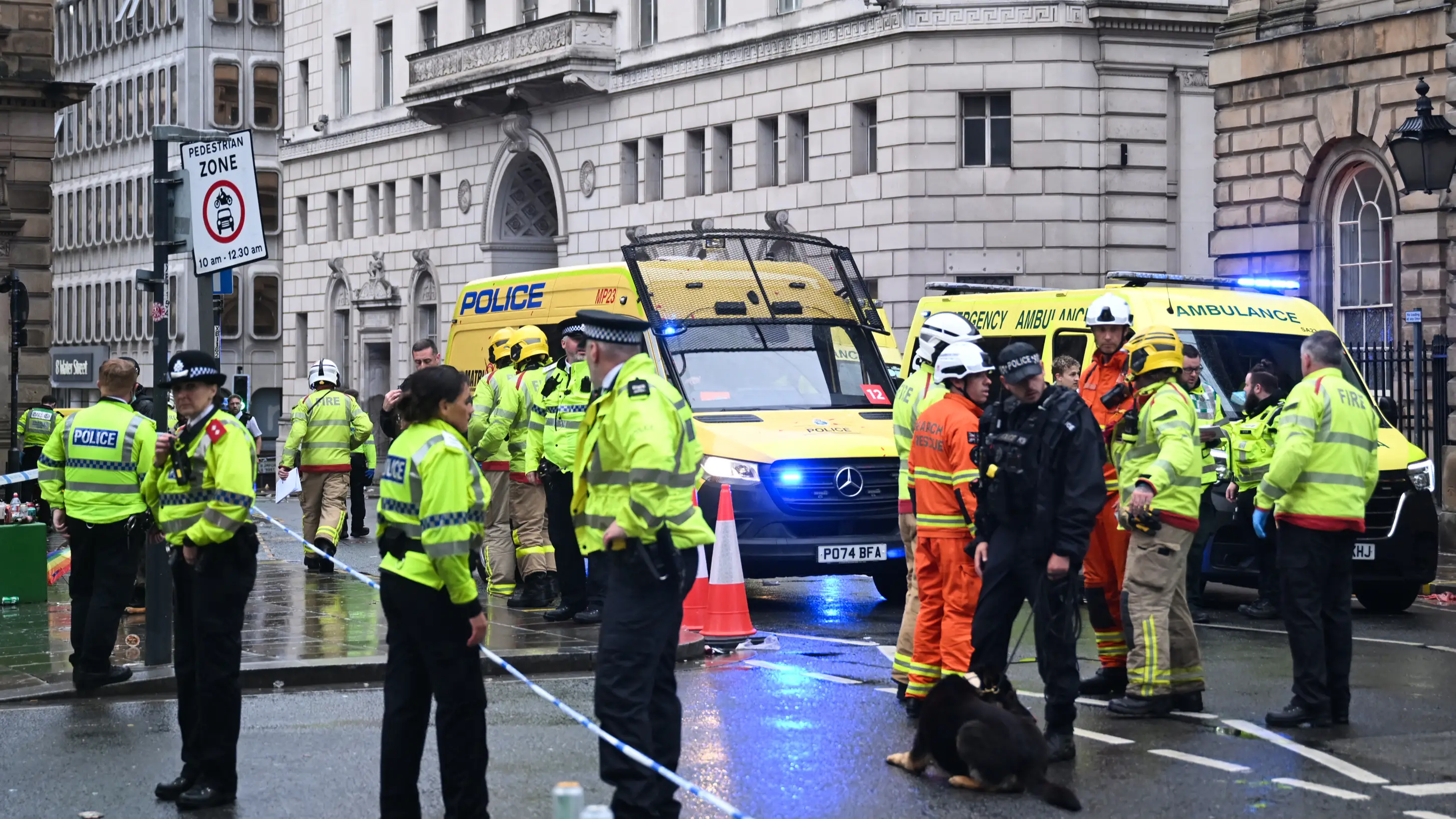 Police confirm details of man arrested after car crashes into Liverpool supporters as club release statement