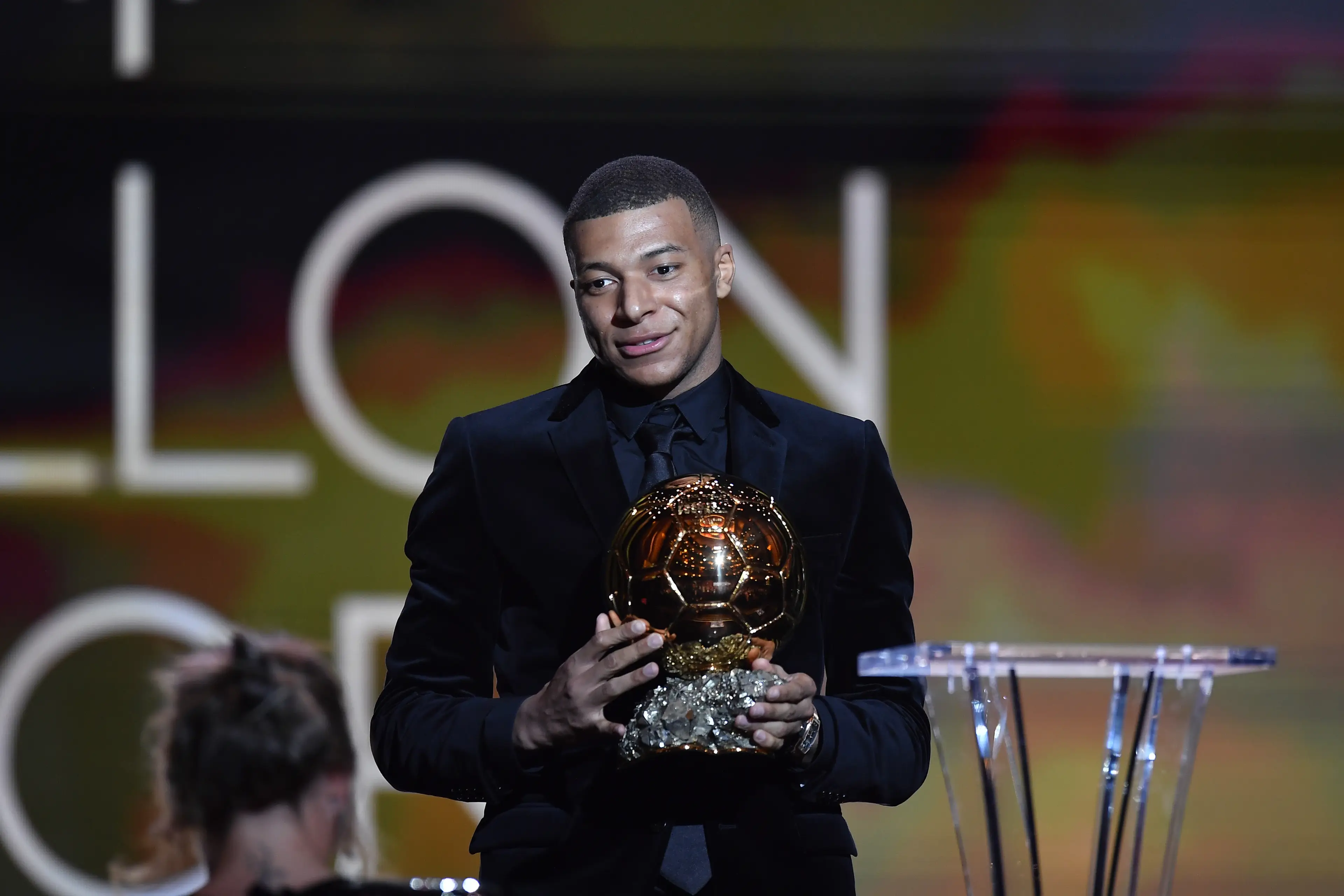 Kylian Mbappe is one of the favourites to take home the Ballon d'Or on Monday night. Image credit: Getty