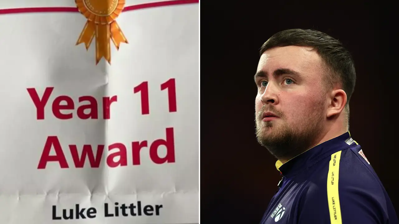 Luke Littler's classmates predicted he was most likely to do one thing as Year 11 award resurfaces