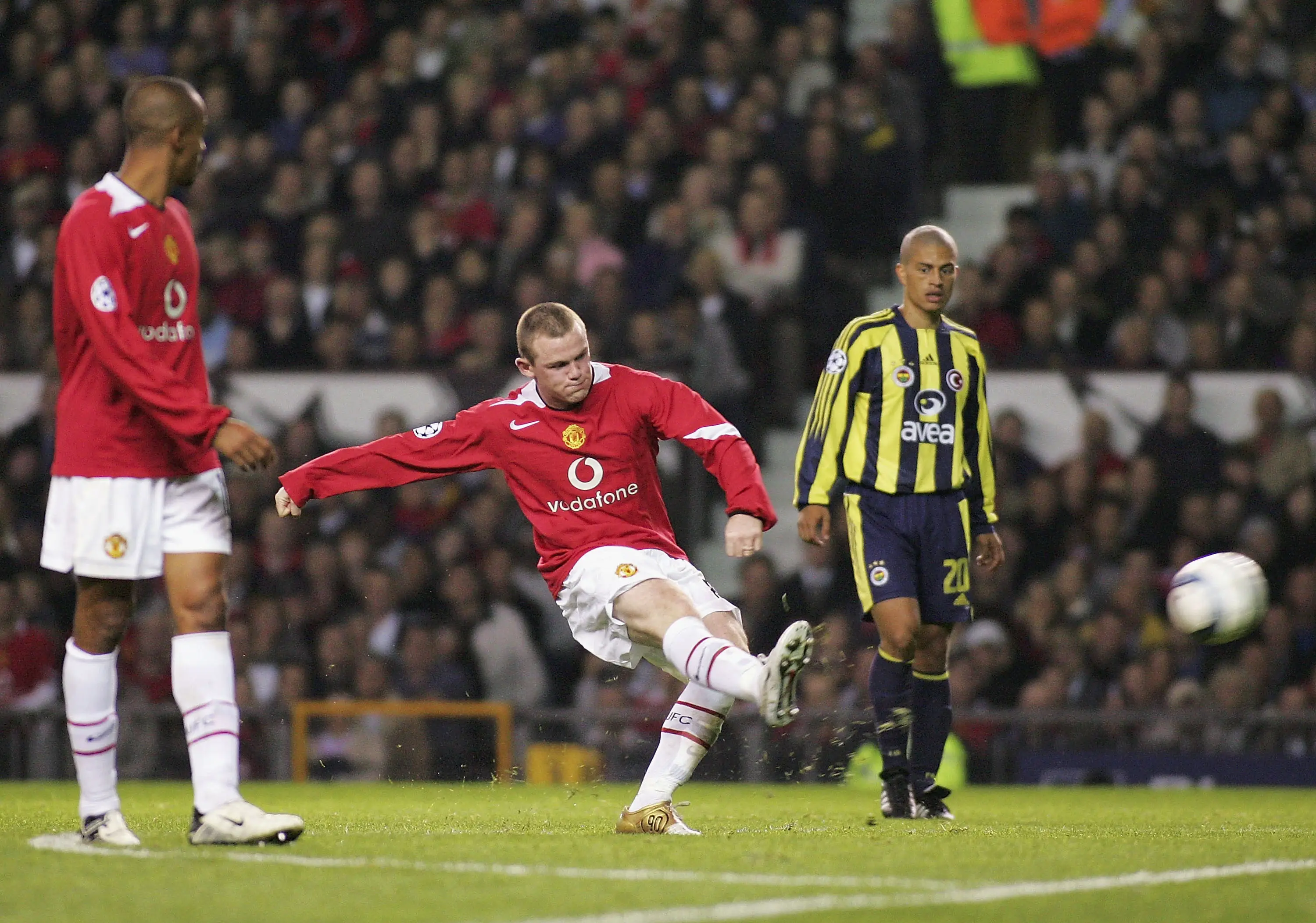 Rooney stunned his new United teammates with a debut hat-trick vs Fenerbahce. (Image: Getty)