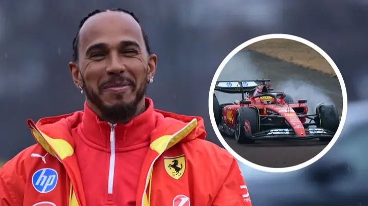 Ferrari make 'surprise' decision ahead of final day of testing after Lewis Hamilton crash