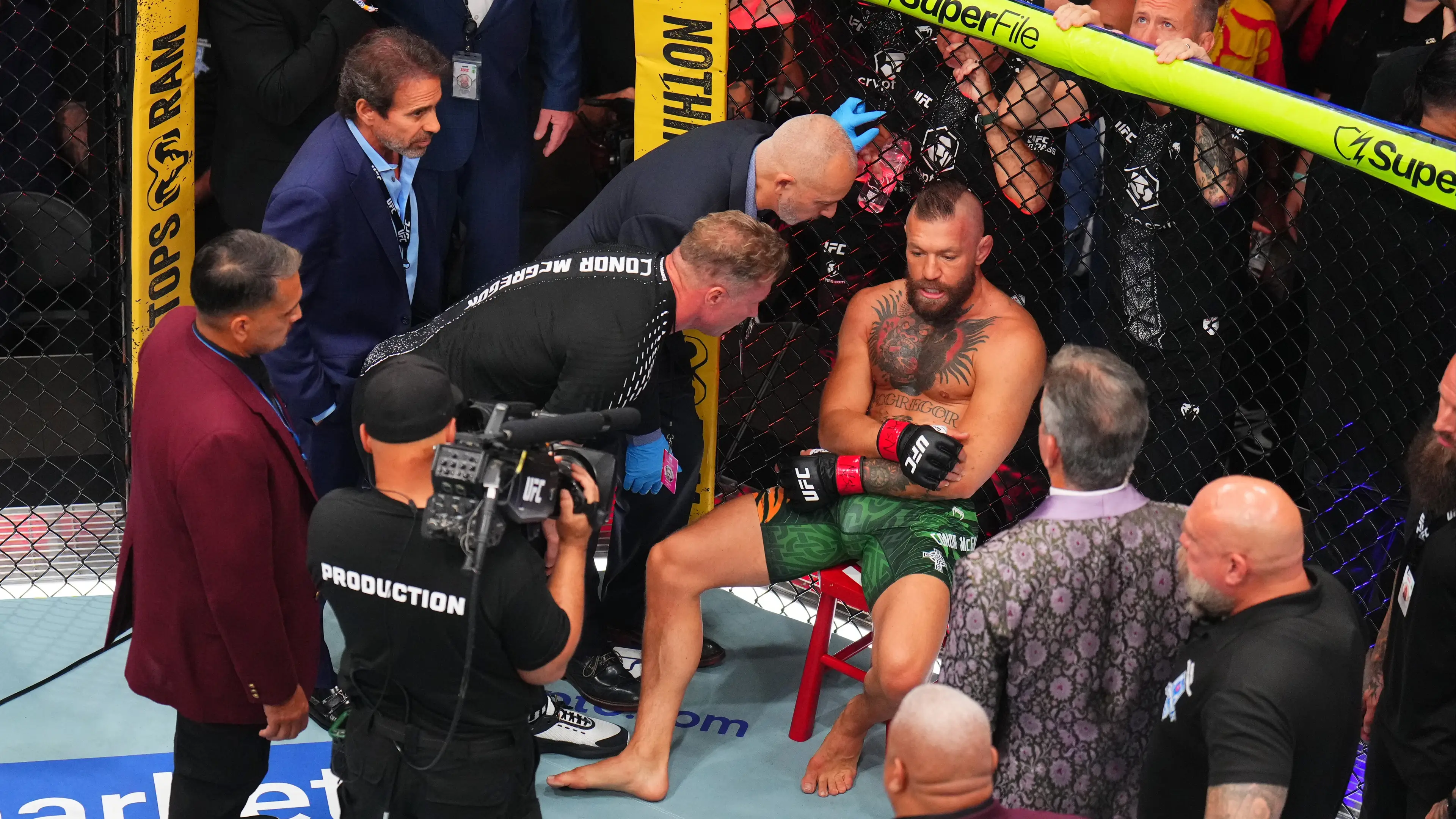 Conor McGregor's coach John Kavanagh explains what really happened in main event at UFC 239