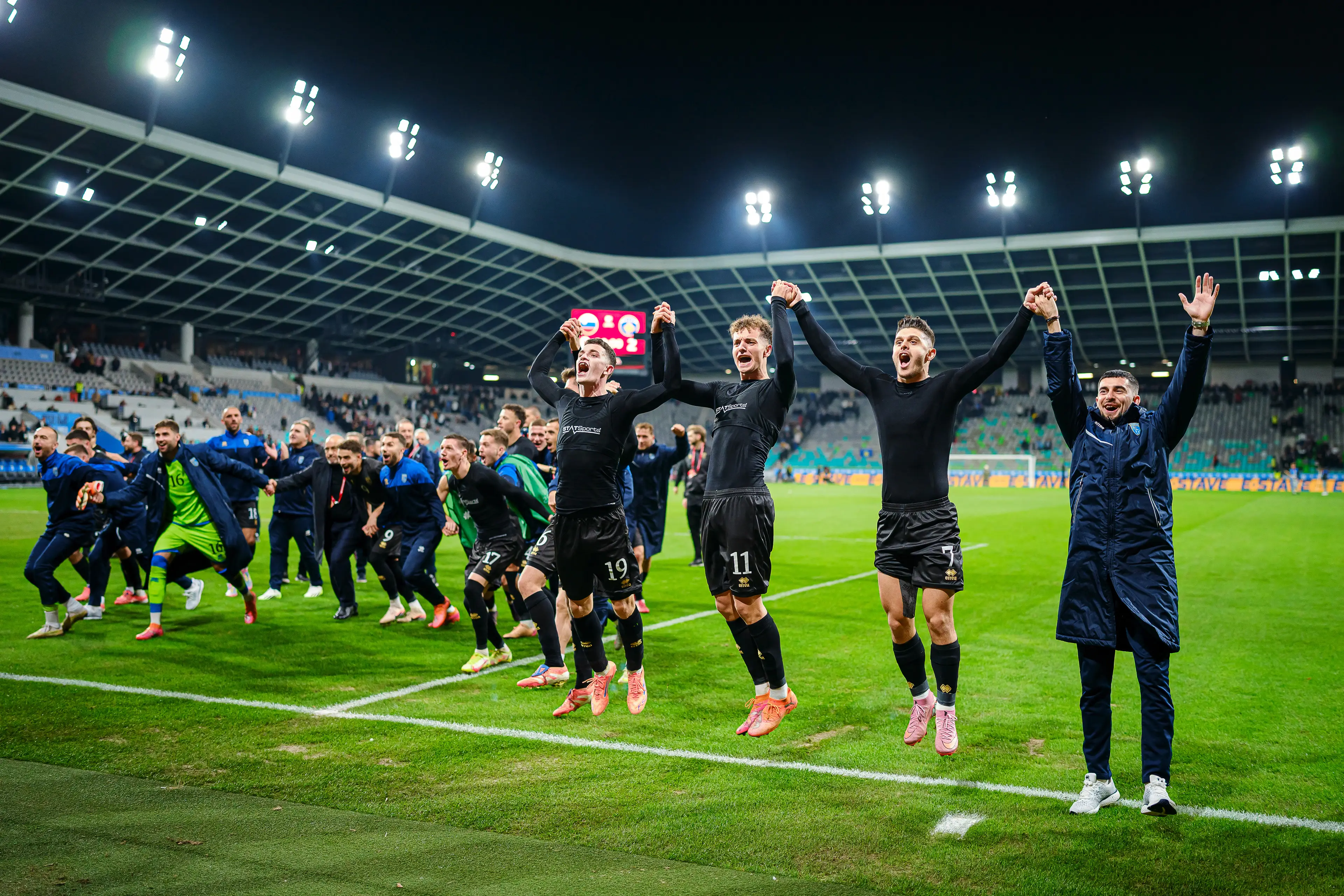 Kosovo currently sit second in Group B. Image credit: Getty