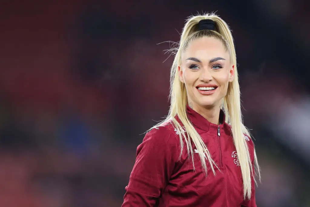 Alisha Lehmann will represent Switzerland at the Women's Euros. (Image: Getty)