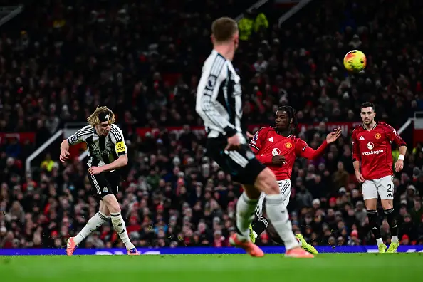 Heaven put in a star performance against Newcastle (Image: Getty)