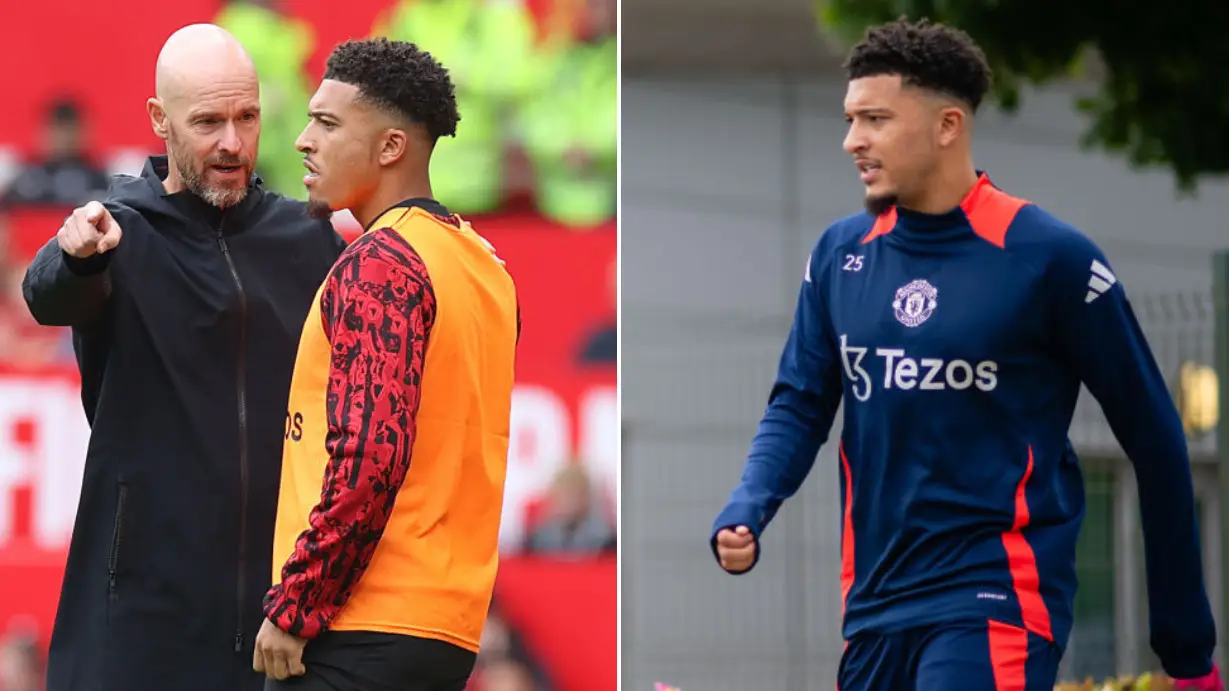 Erik ten Hag reveals what happened in Jadon Sancho meeting as he breaks silence on winger's Man Utd future