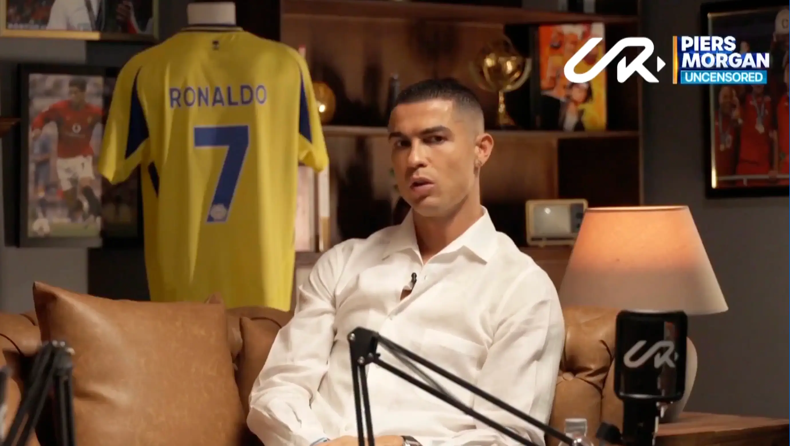 Ronaldo spoke about the decision during his interview with Piers Morgan. Image credit: Getty