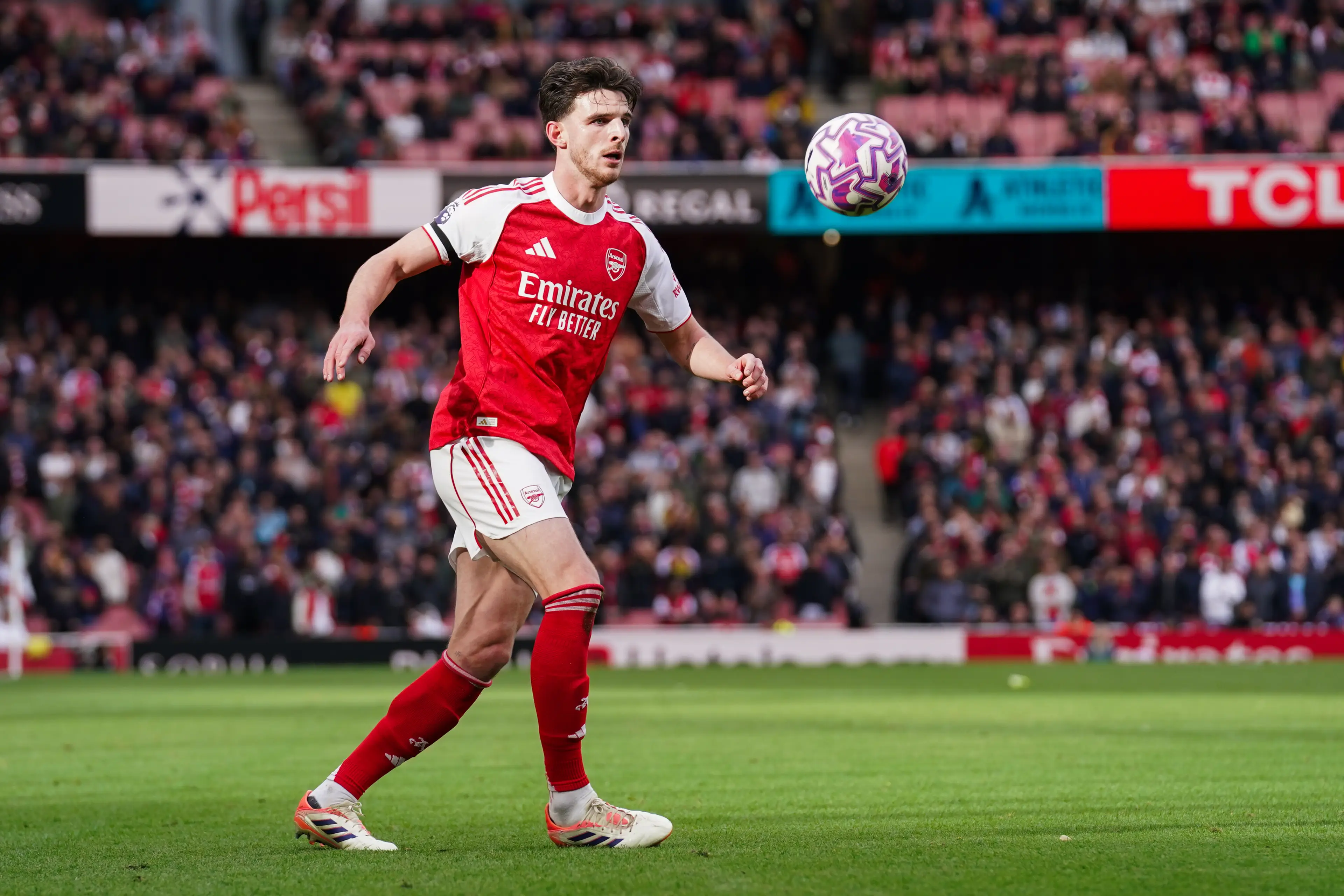 Roy Keane believes Declan Rice is the best midfielder in the Premier League. Image: Getty 