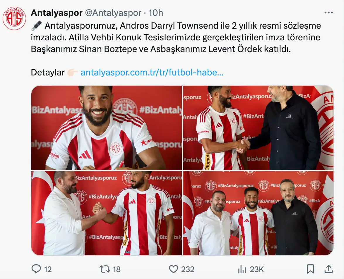 Image: X/@Antalyaspor