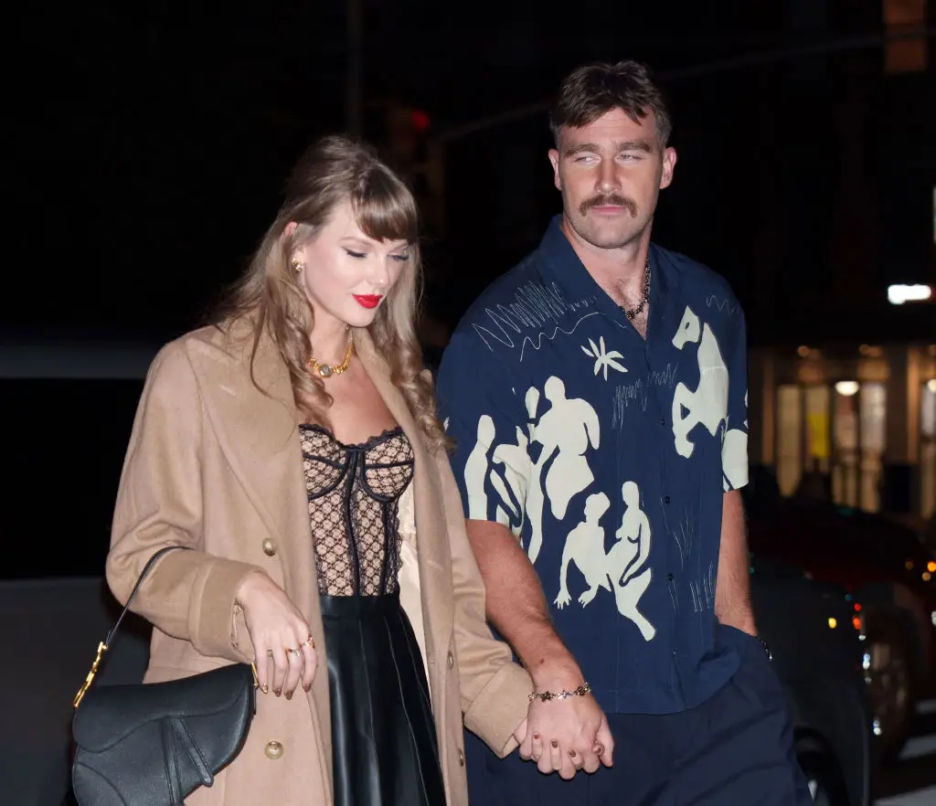 Taylor Swift and Travis Kelce reportedly began dating in September 2023. (Image: Getty)