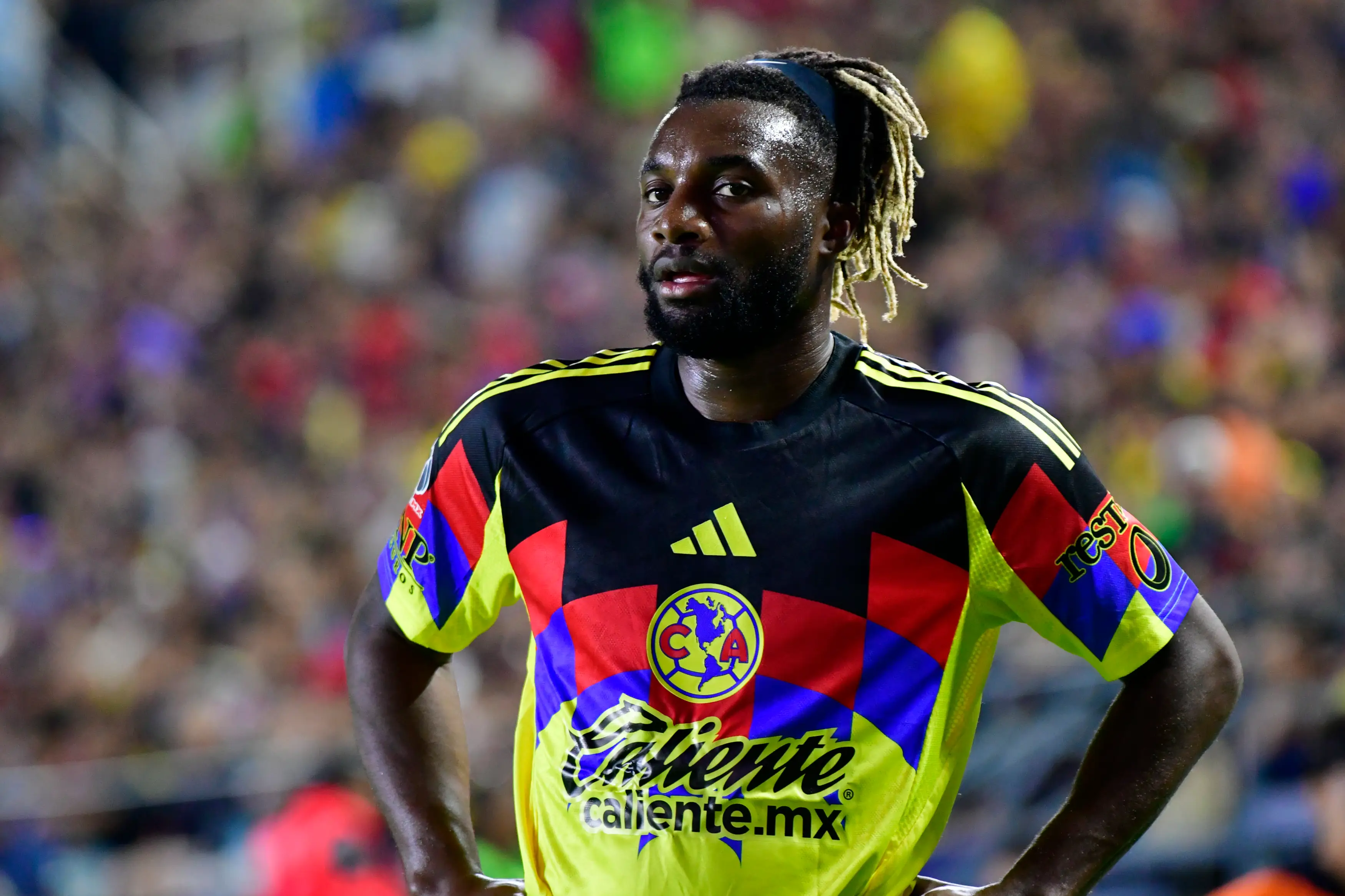 Saint Maximin made 15 appearances for Club America, scoring three goals. Image credit: Getty