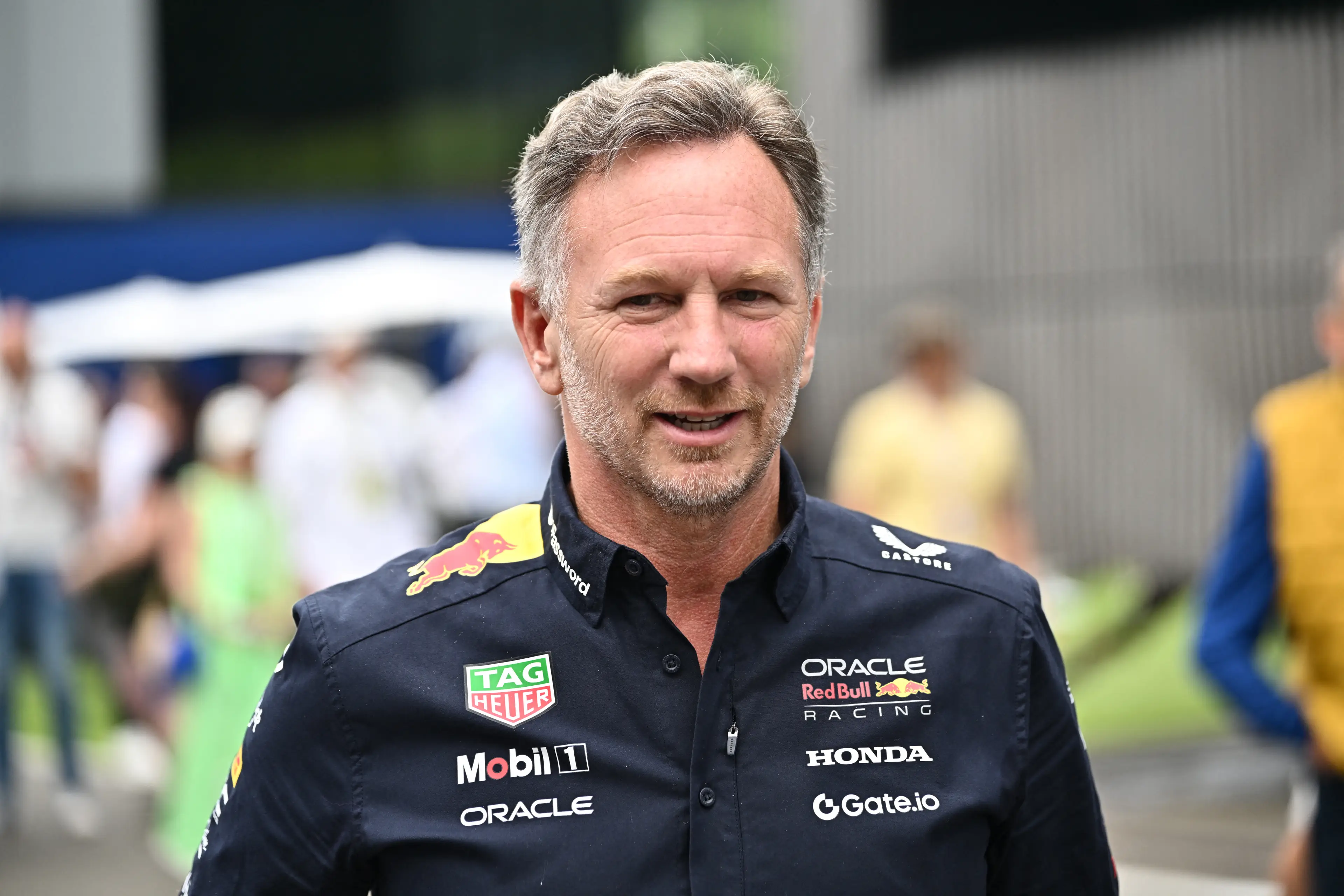 Christian Horner has been replaced by Laurent Mekies at Red Bull Racing. Image: Getty