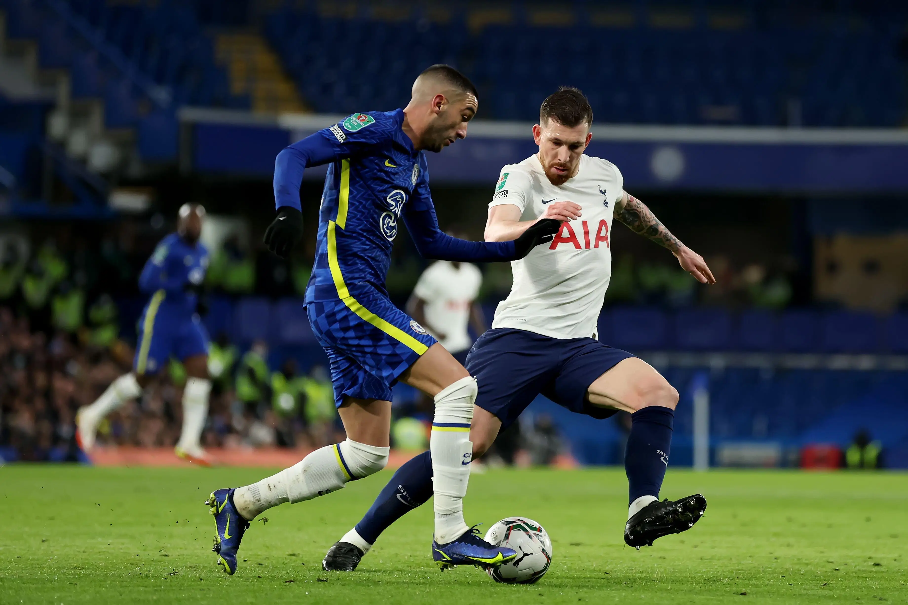 Ziyech produced an impressive performance against Tottenham on Wednesday (Image: Alamy)