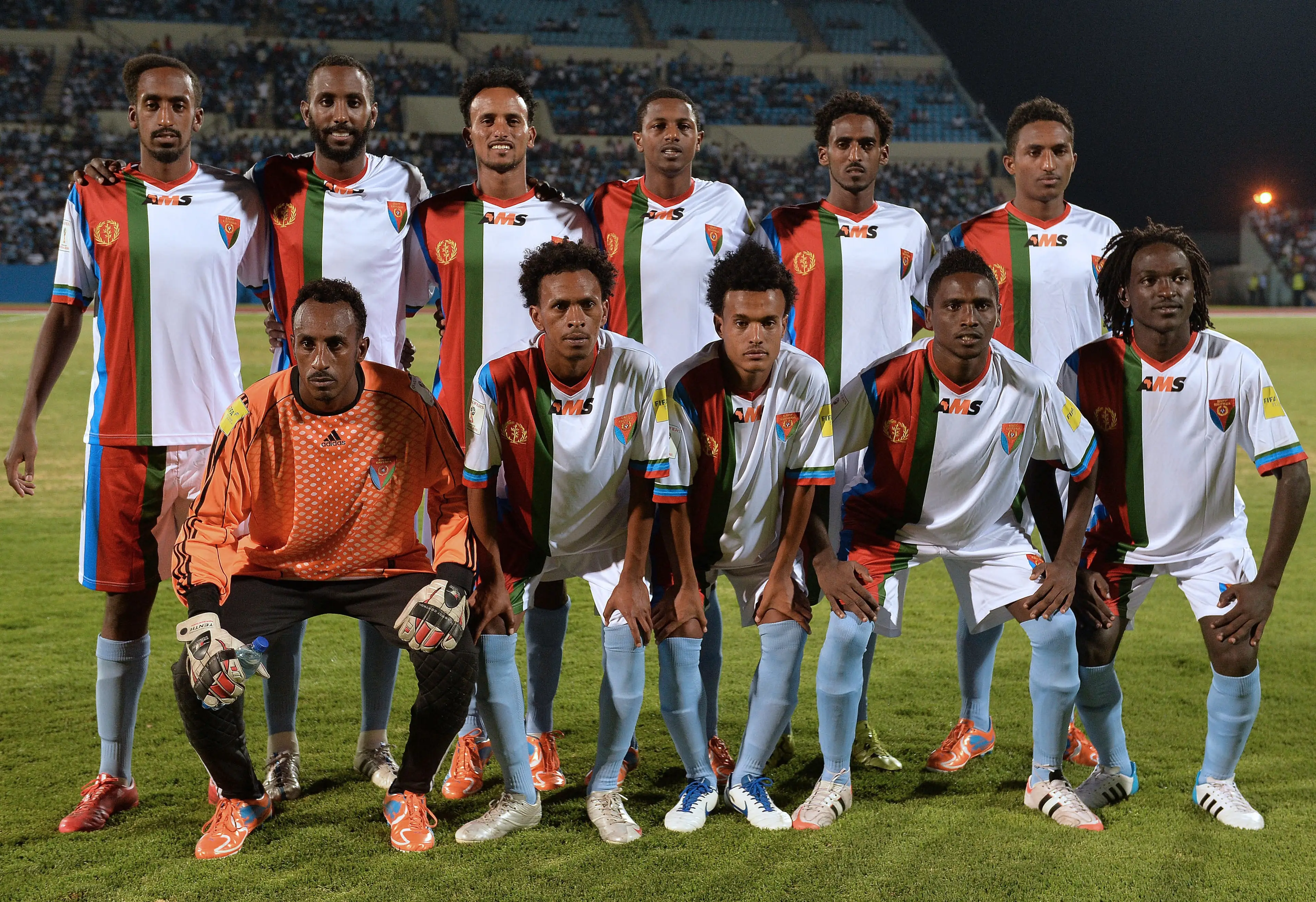 The Eritrea team have been unranked since 2022. Image: Getty