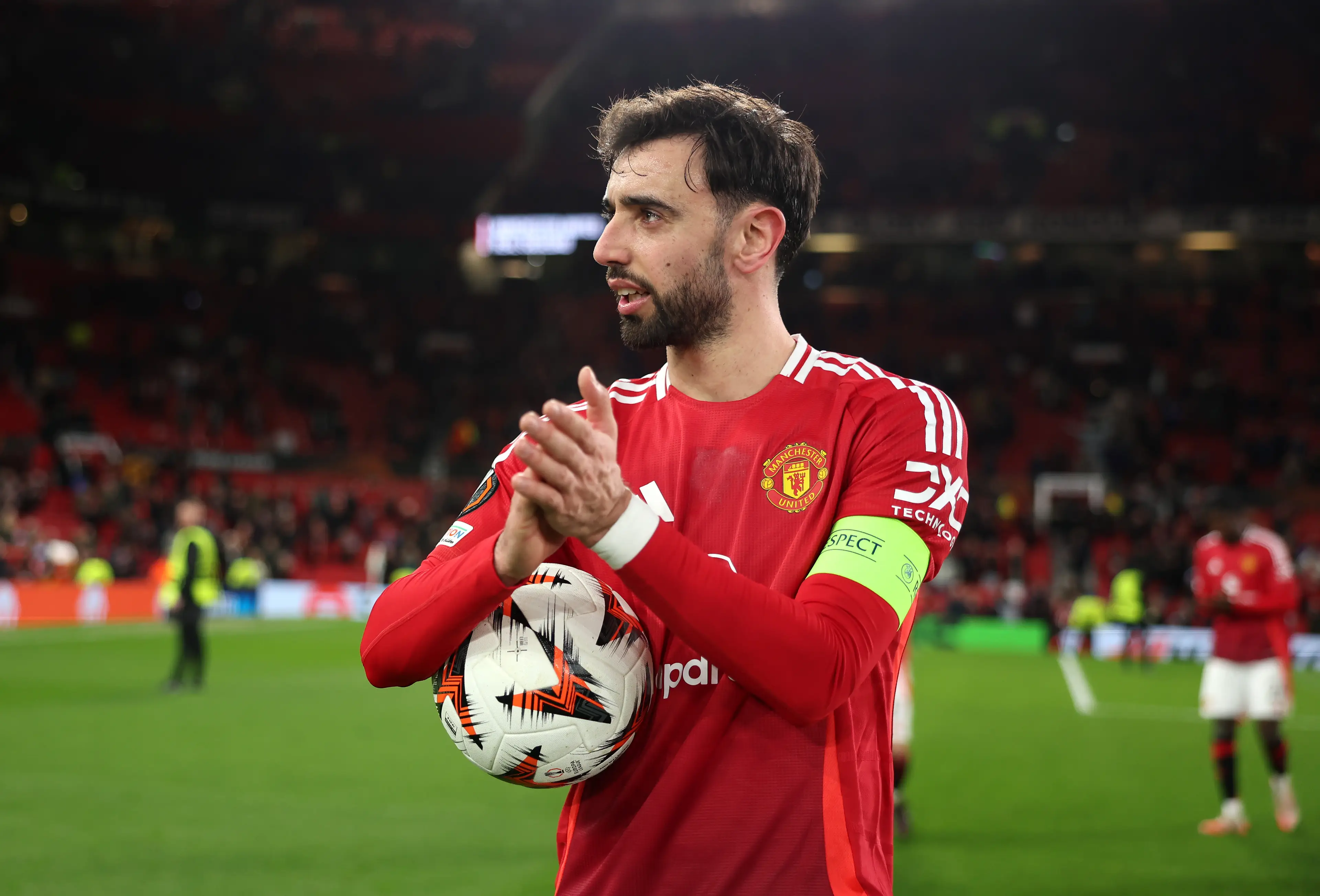 Fernandes has been United's standout performer this season. Image credit: Getty