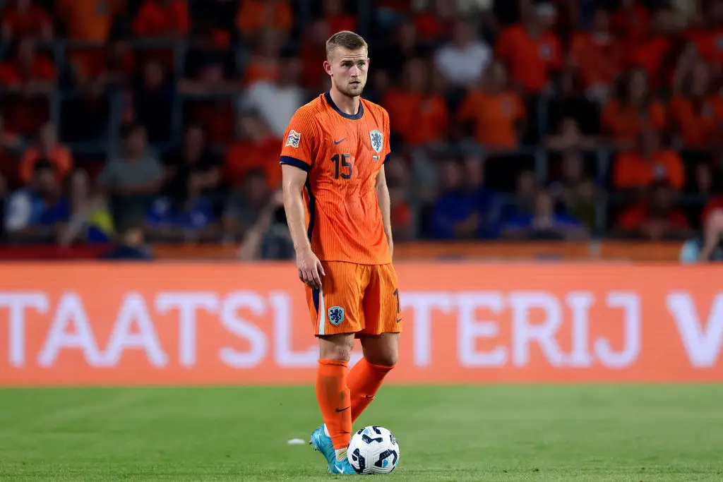 De Ligt struggled in the Netherlands' win over Bosnia and Herzegovina (Image: Getty)