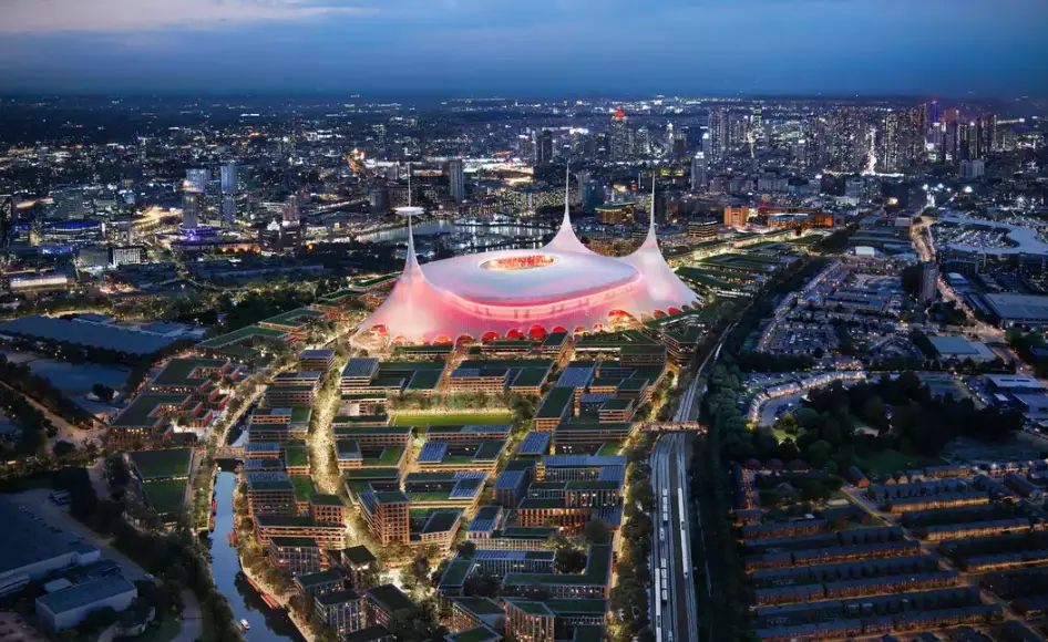 United have proposed the stadium will be completed within five years. Image credit: Man Utd & Foster + Partners
