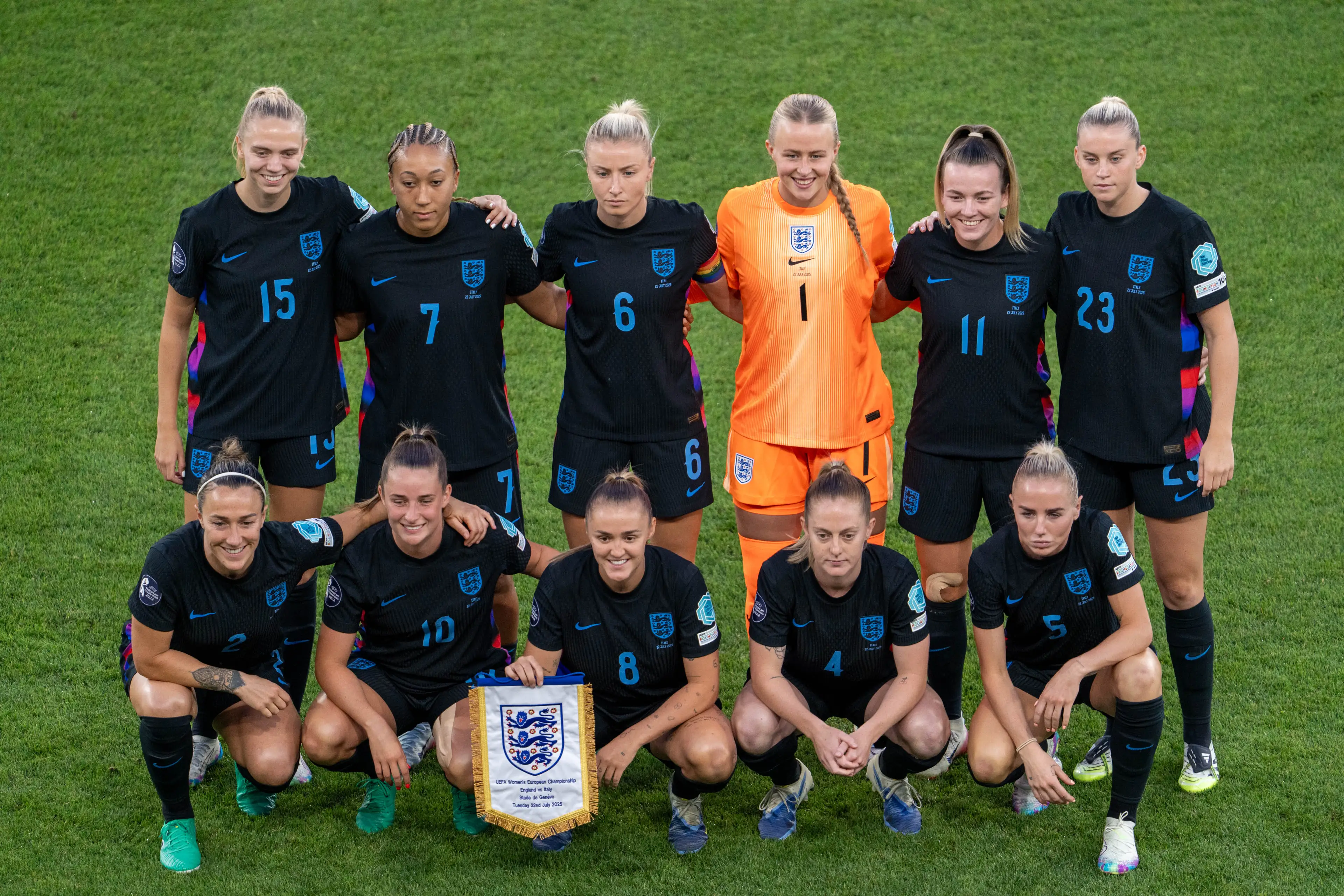 England are through to the final of the 2025 Women's Euros. Image: Getty