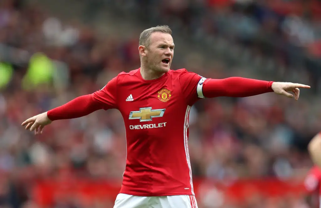 Wayne Rooney pictured in action for Man Utd (Image: Getty)