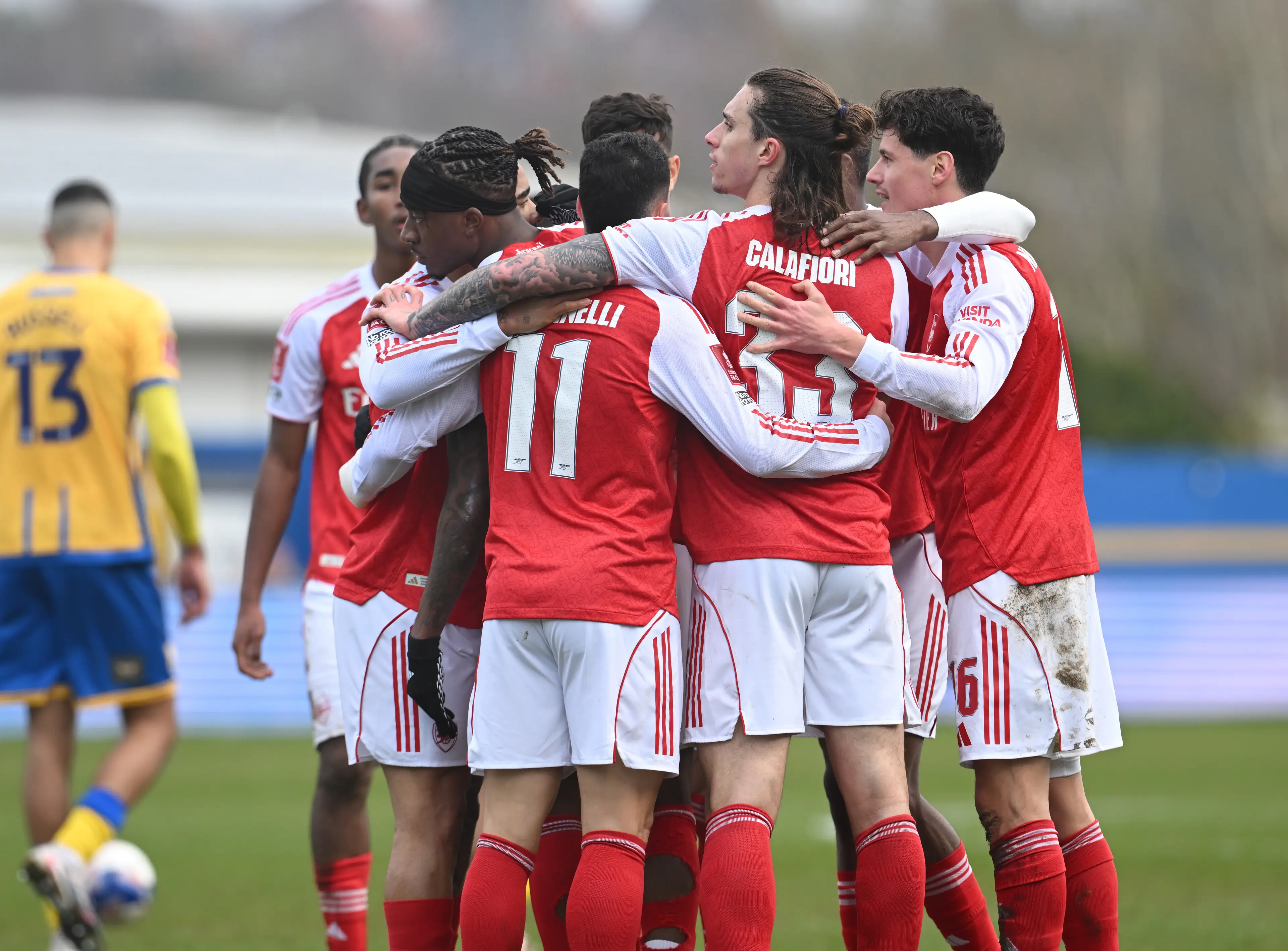 Arsenal are listed as the sixth greatest side in history. Image: Getty