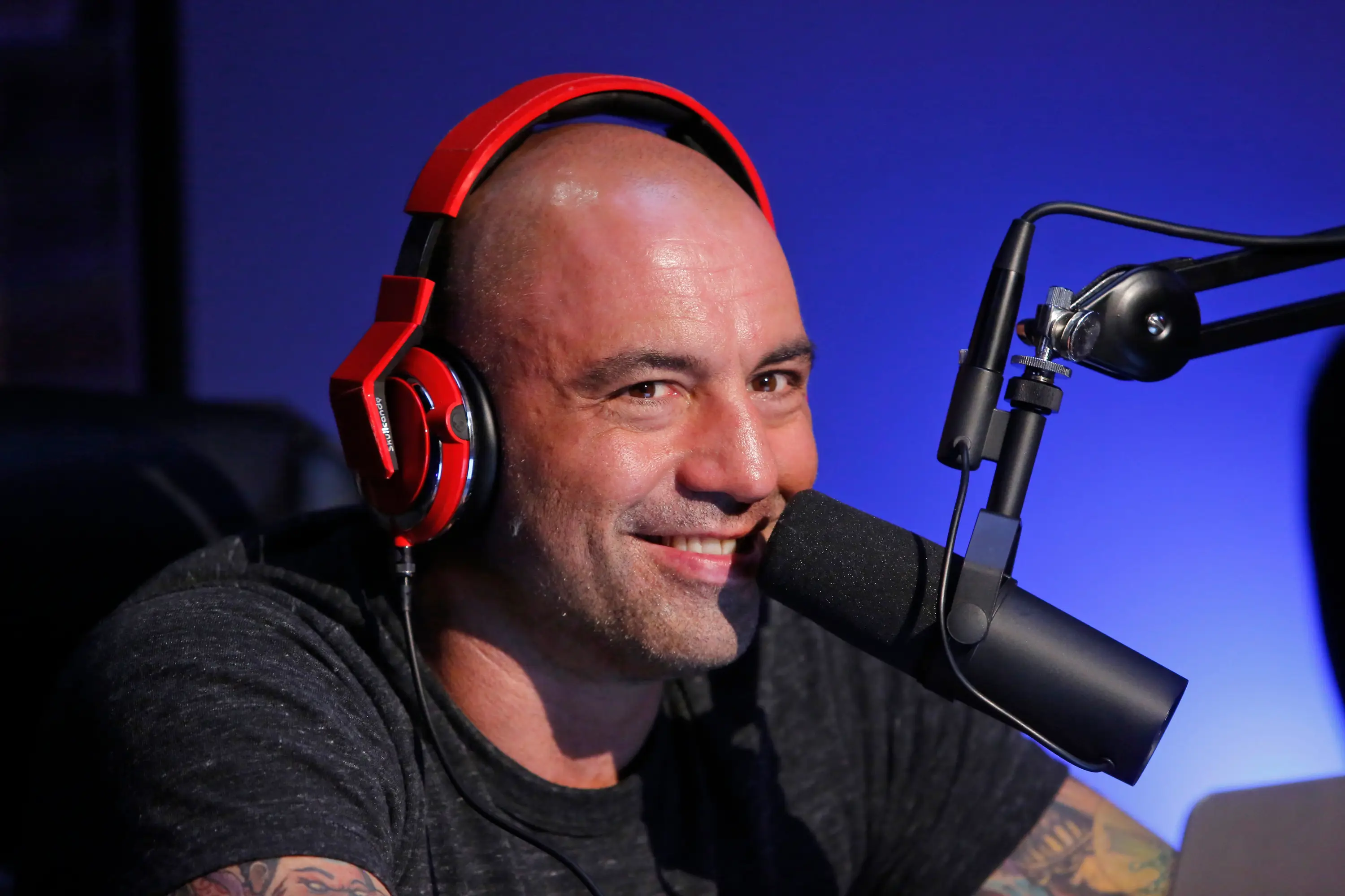 An episode of the Joe Rogan Experience has been removed from YouTube. Image: Getty 
