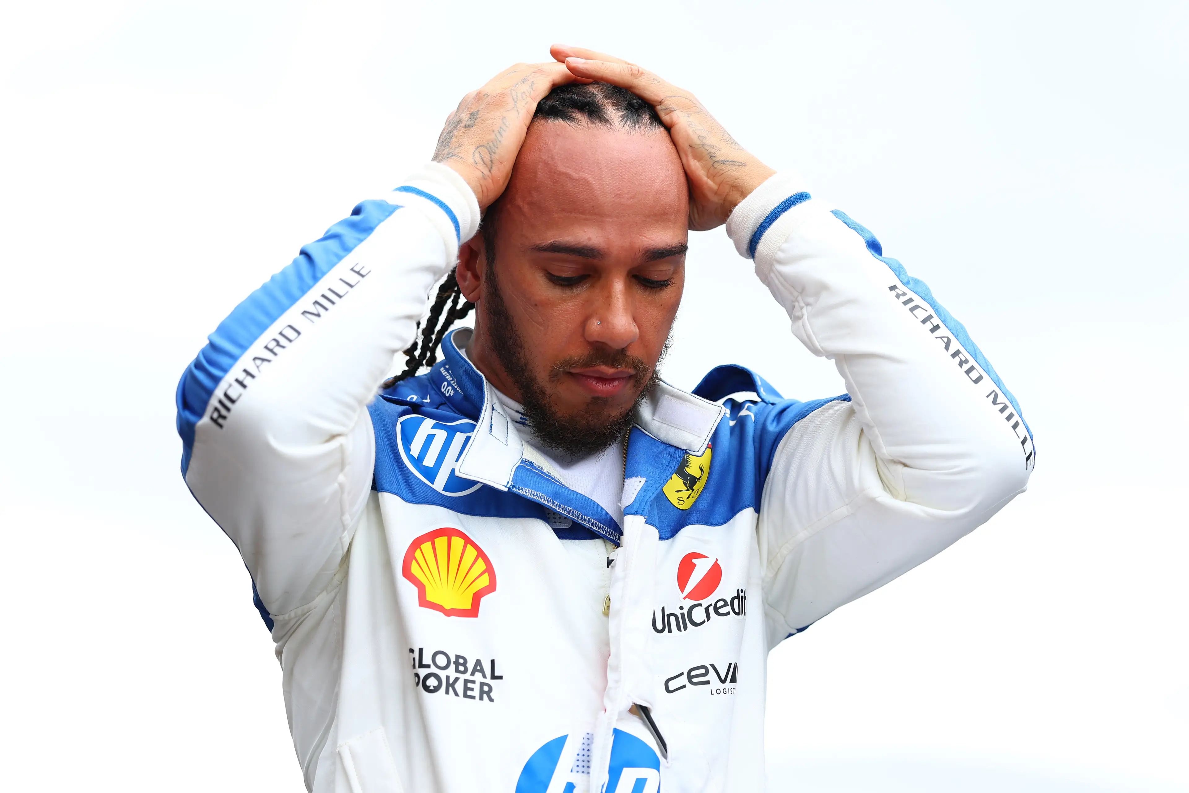 Lewis Hamilton endured a frustrating race at the Miami Grand Prix. Image: Getty