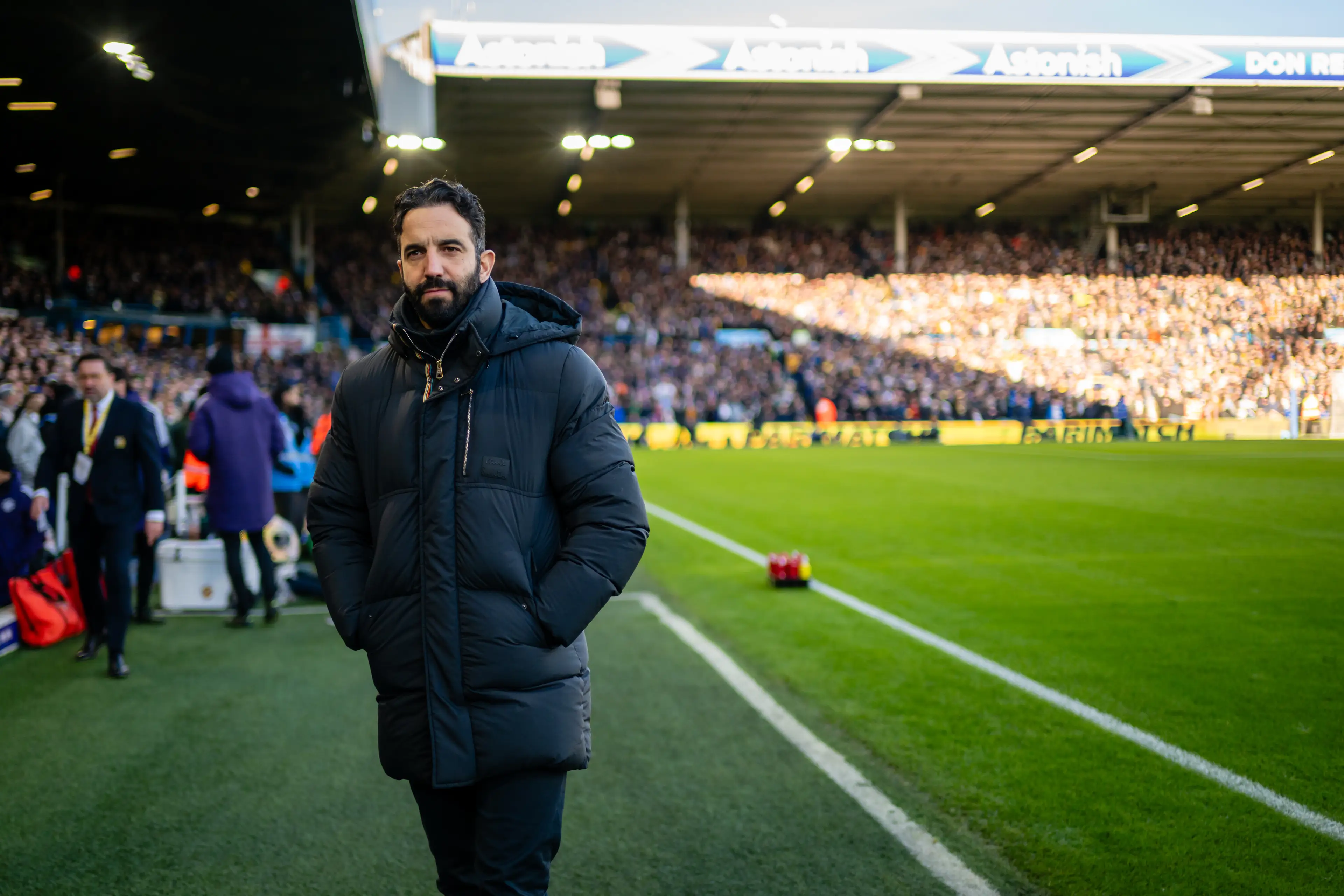 Ruben Amorim was sacked following his outburst after Manchester United's 1-1 draw against Leeds United. Image: Getty