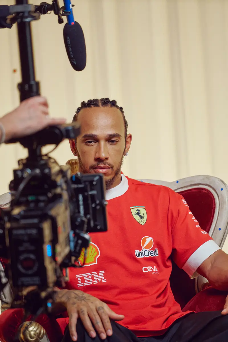 Lewis Hamilton. Image: Chivas Regal/Scuderia Ferrari HP