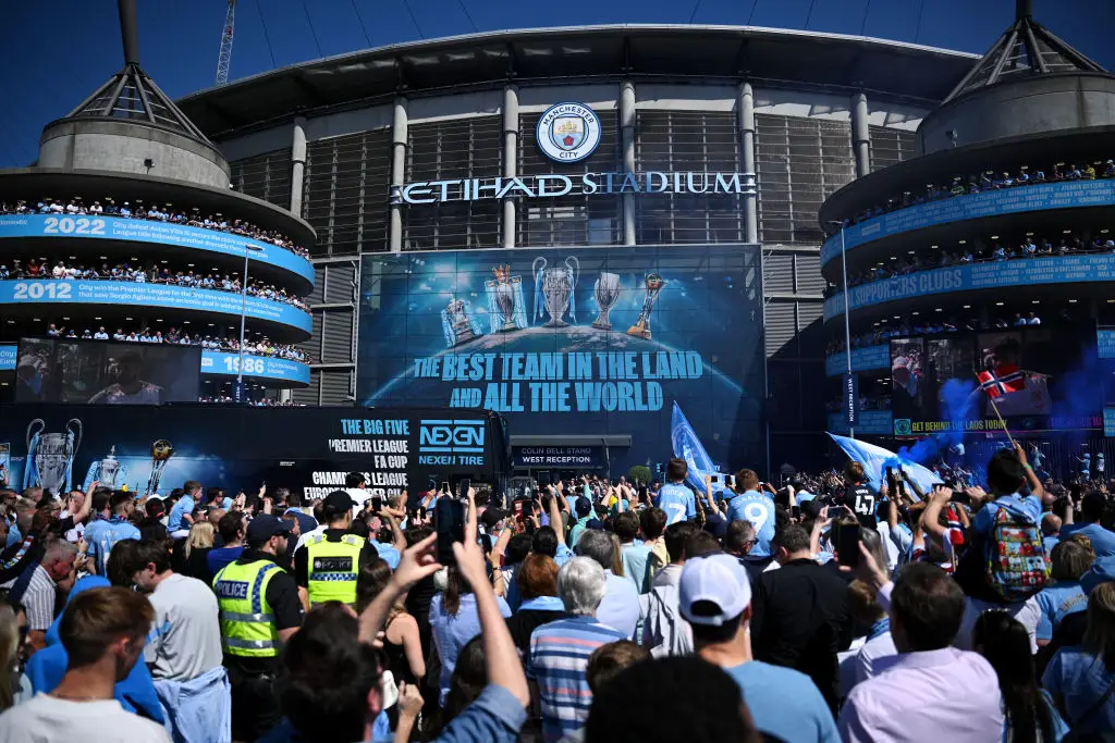 Manchester City's Etihad Stadium (