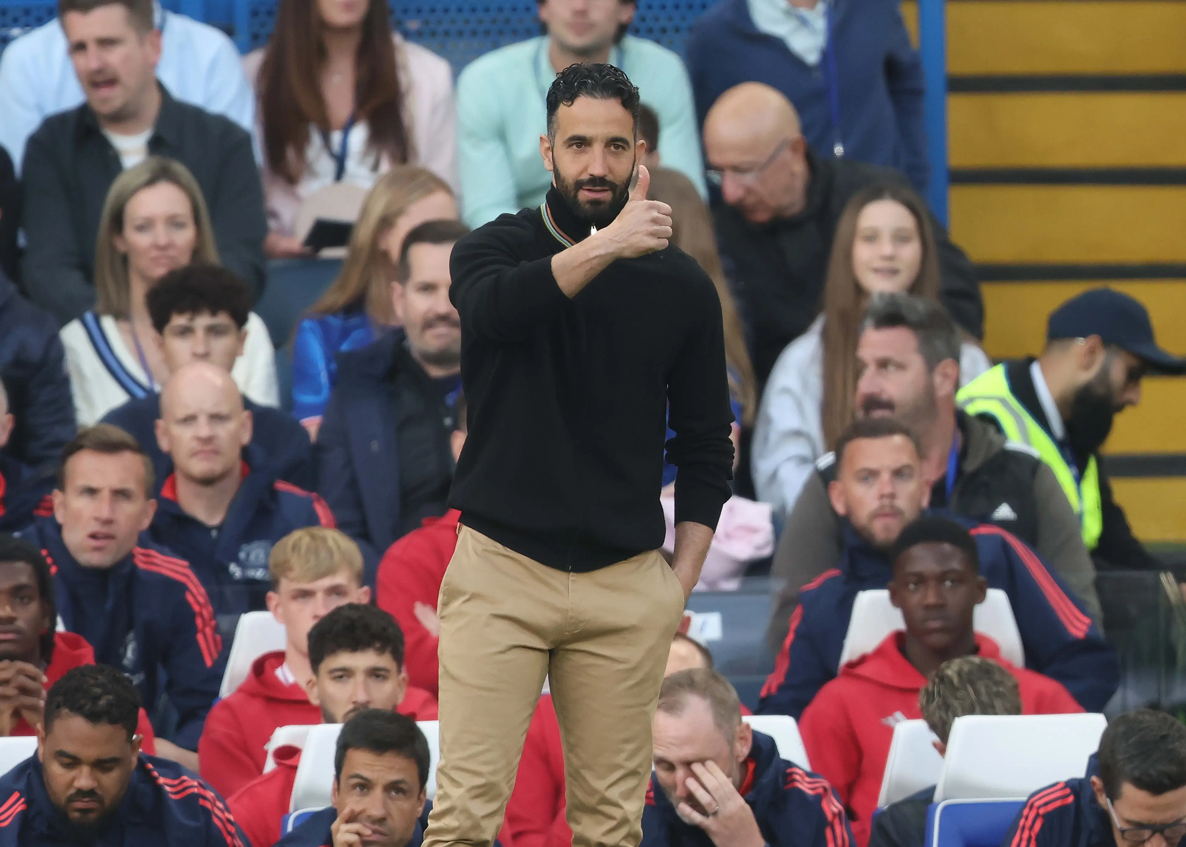 Manchester United boss Ruben Amorim. (Image: Getty)