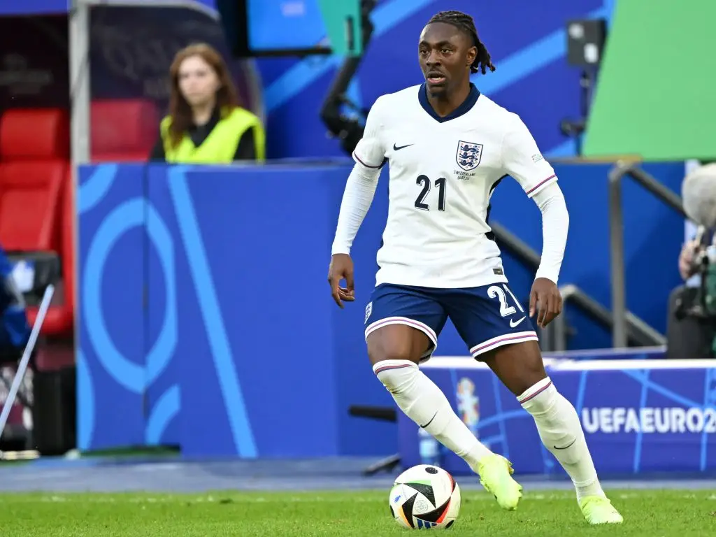 Eberechi Eze made three appearances for England at Euro 2024. (Image: Getty)