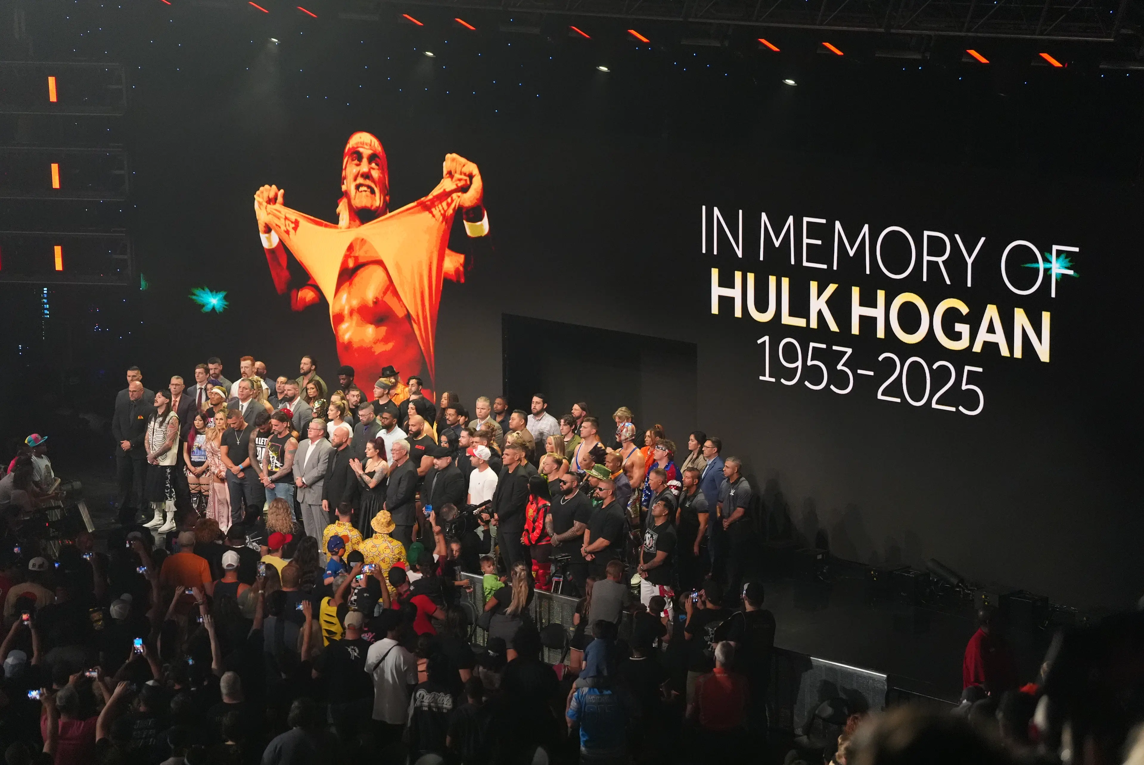 Hulk Hogan died at the age of 71 in July. Image: Getty